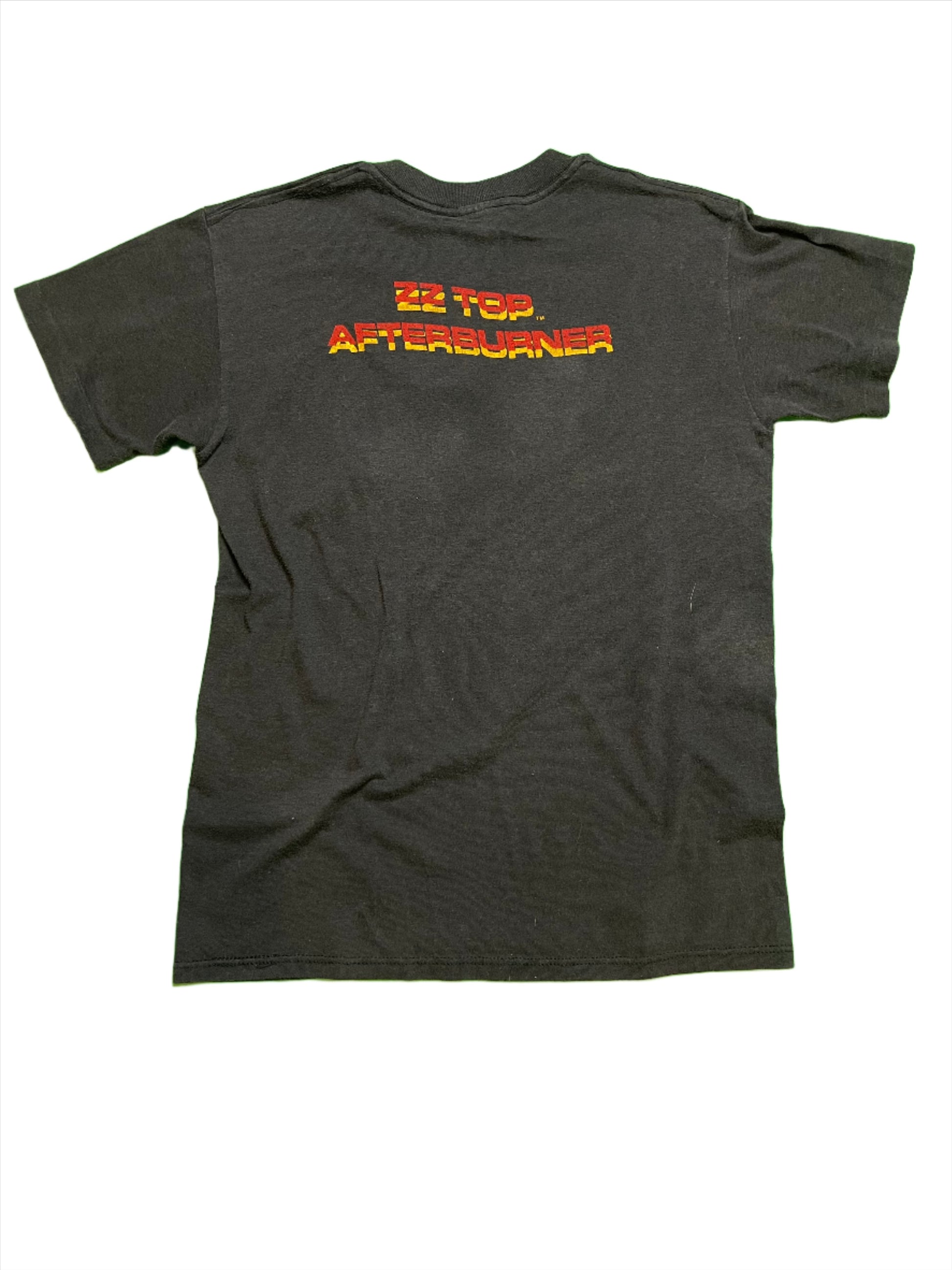 85' Vintage ZZ Top "Afterburner" Black T-Shirt - XS