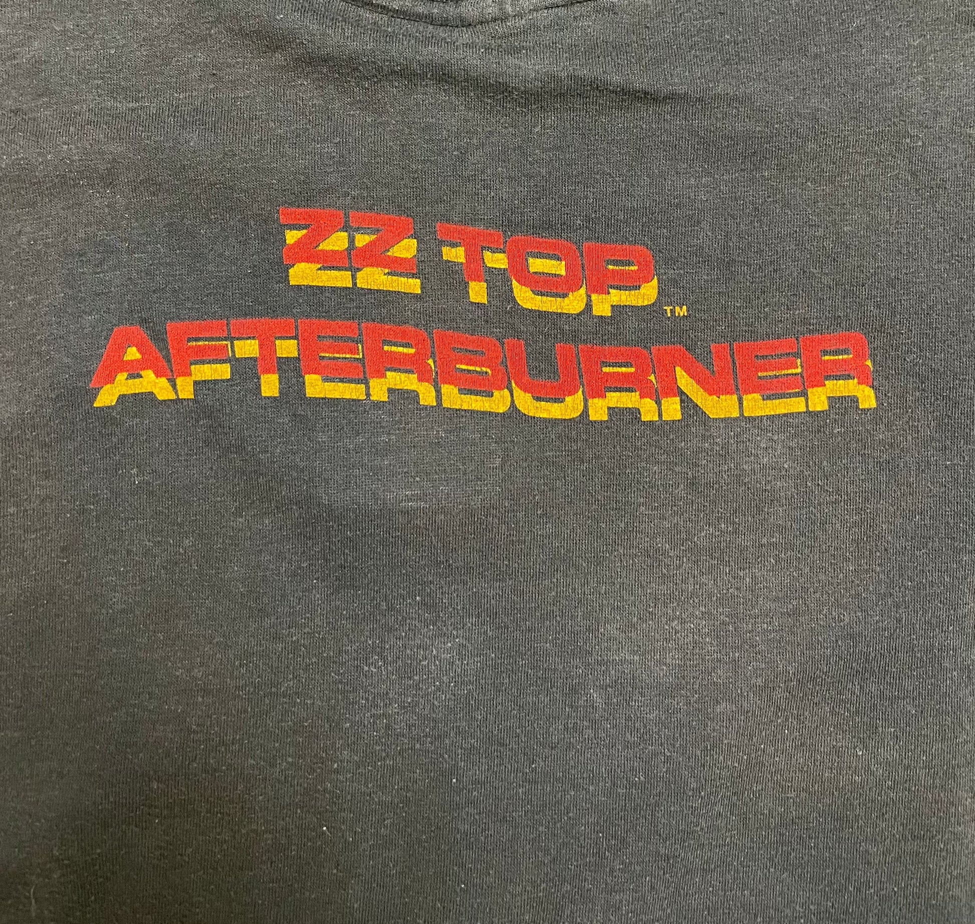 85' Vintage ZZ Top "Afterburner" Black T-Shirt - XS