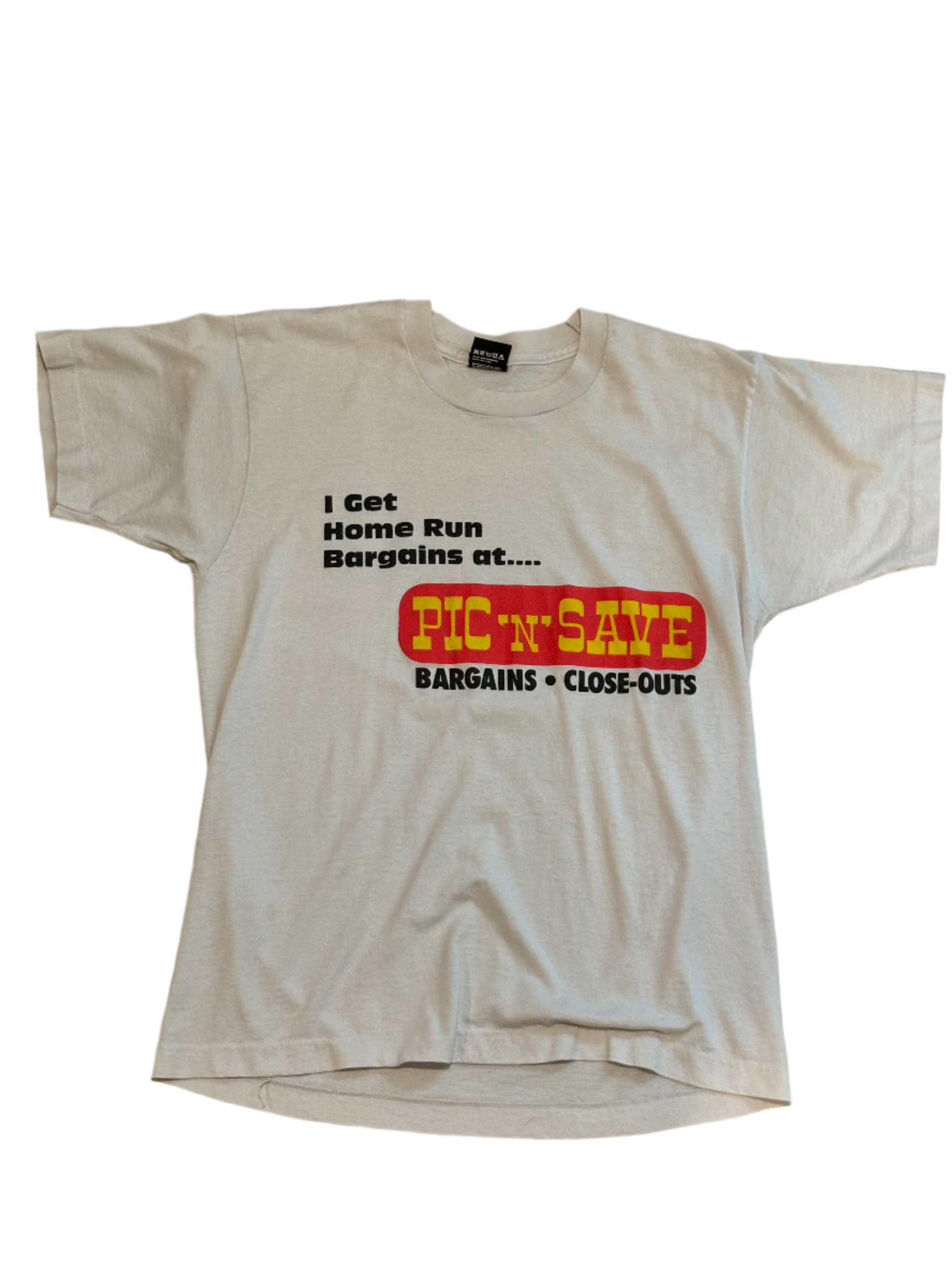 '80s Vintage Wht Pic N Save T-Shirt - LRG