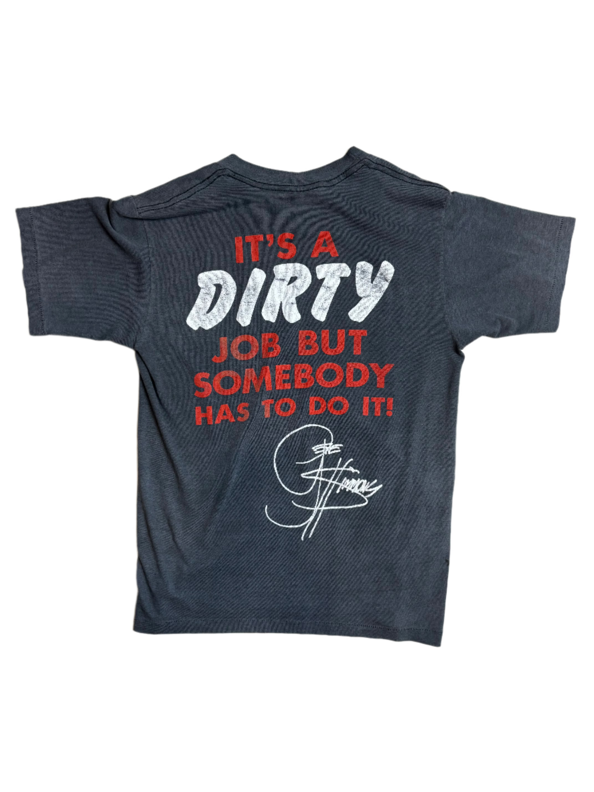 1987 Vintage Kiss Dirty Job T-Shirt - SML