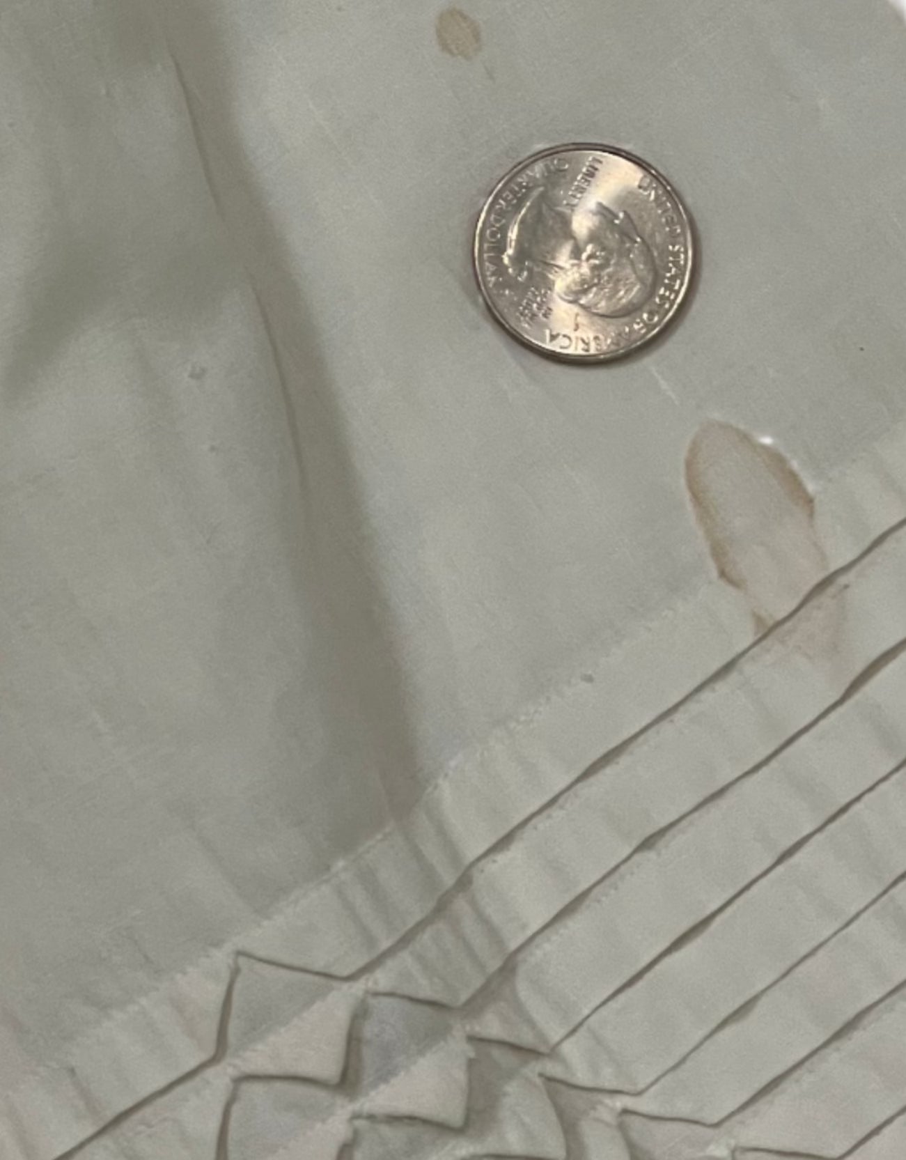 Vintage Edwardian White Tea Skirt - XXS