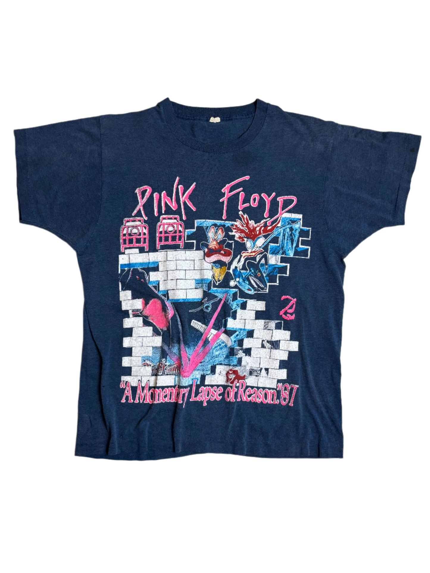 1987 Vintage Pink Floyd Momentary Lapse of Reason T-Shirt - LRG
