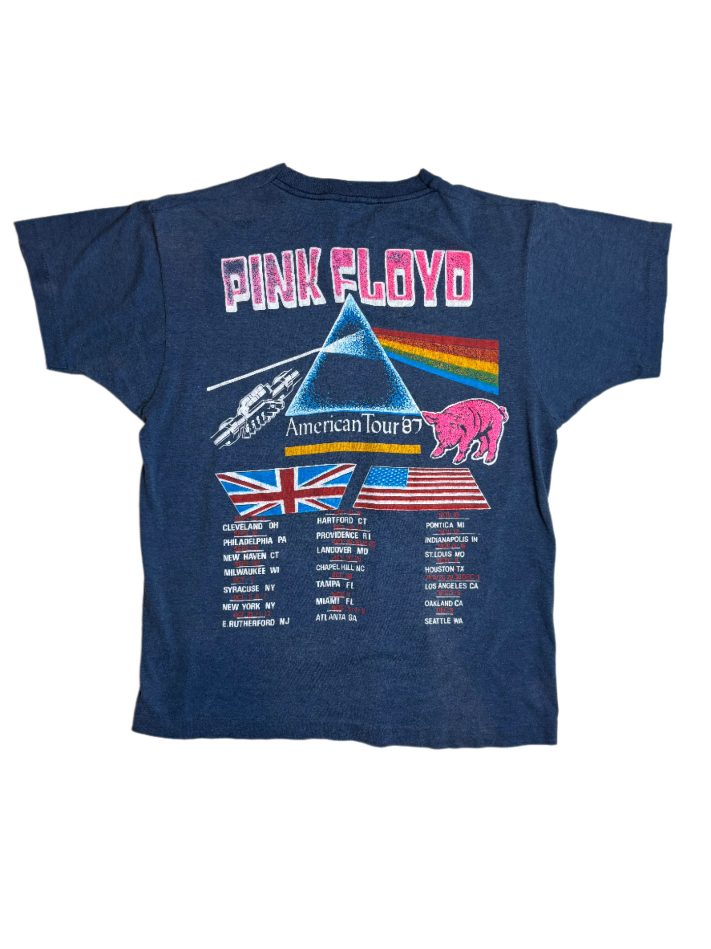 1987 Vintage Pink Floyd Momentary Lapse of Reason T-Shirt - LRG