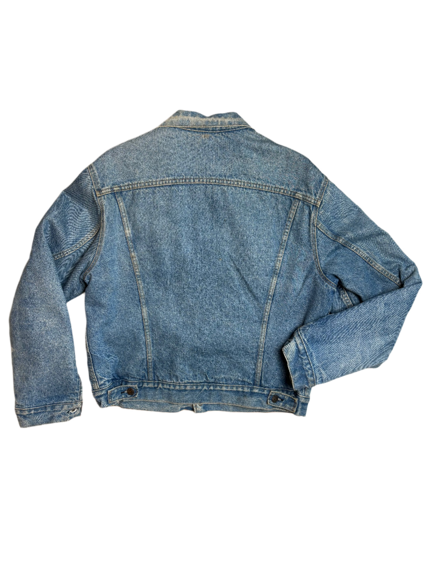 '80s Vintage Levis Blnkt Lined Denim Jkt - XL