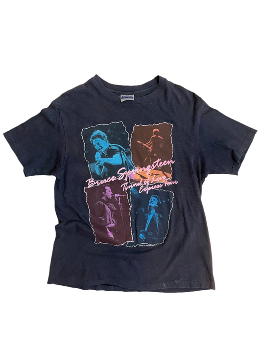 '88 Vintage Bruce Springsteen "Tunnel of Love" Tour Navy Blue T-Shirt - LRG