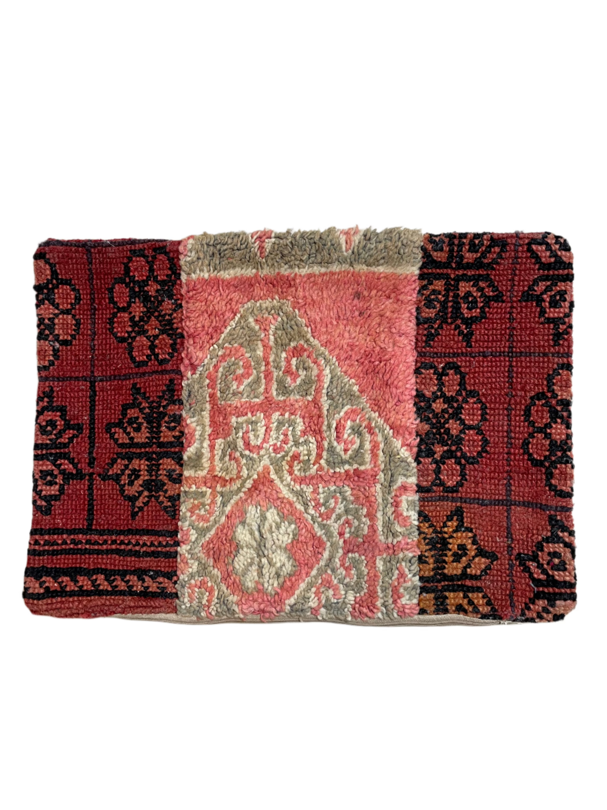 Moroccan Wool Calico Tapestry Pillowcase 1.79' x 1.33'