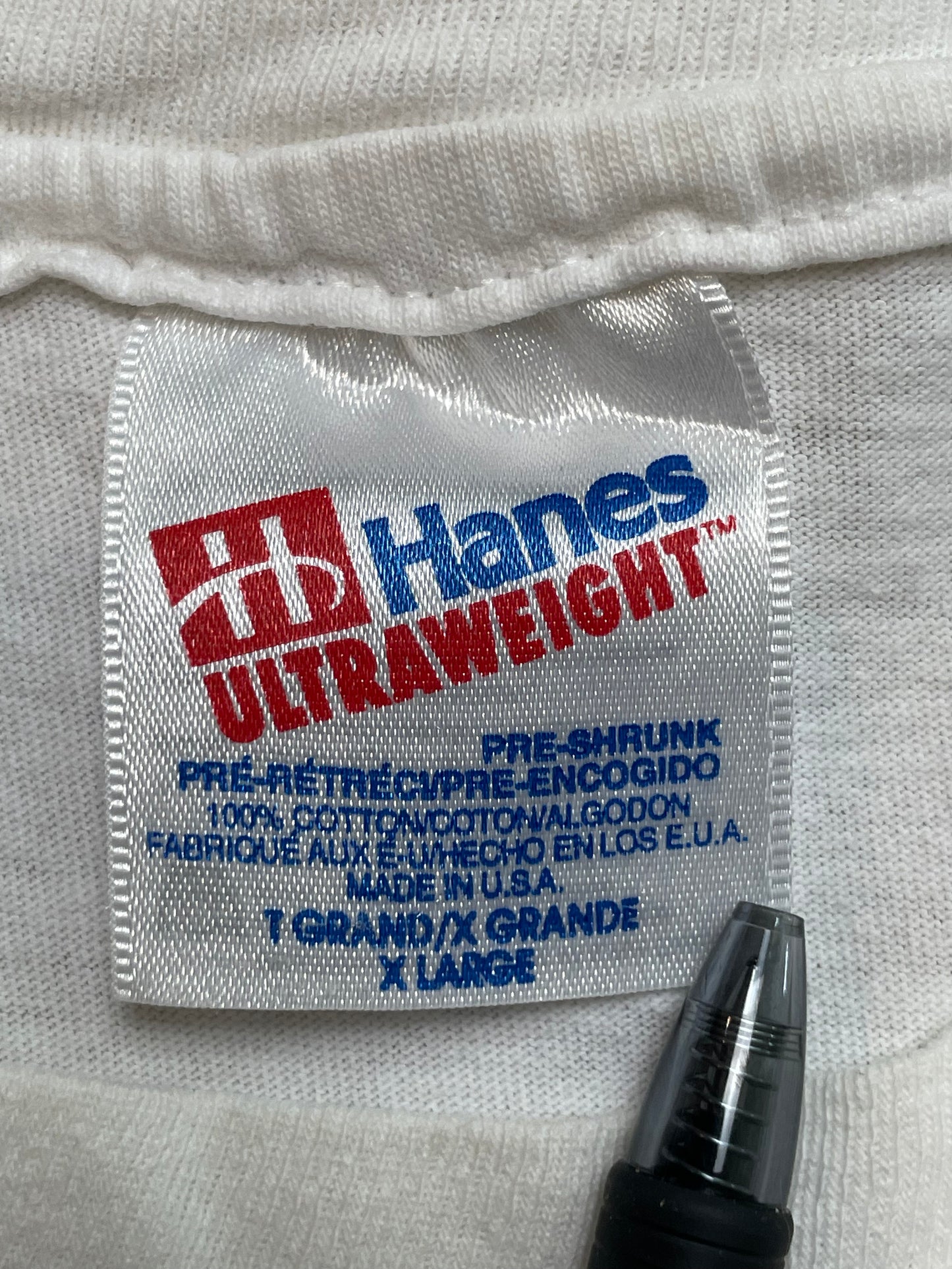 '94 Vintage YES "Talk Peter Max" White T-Shirt - XL