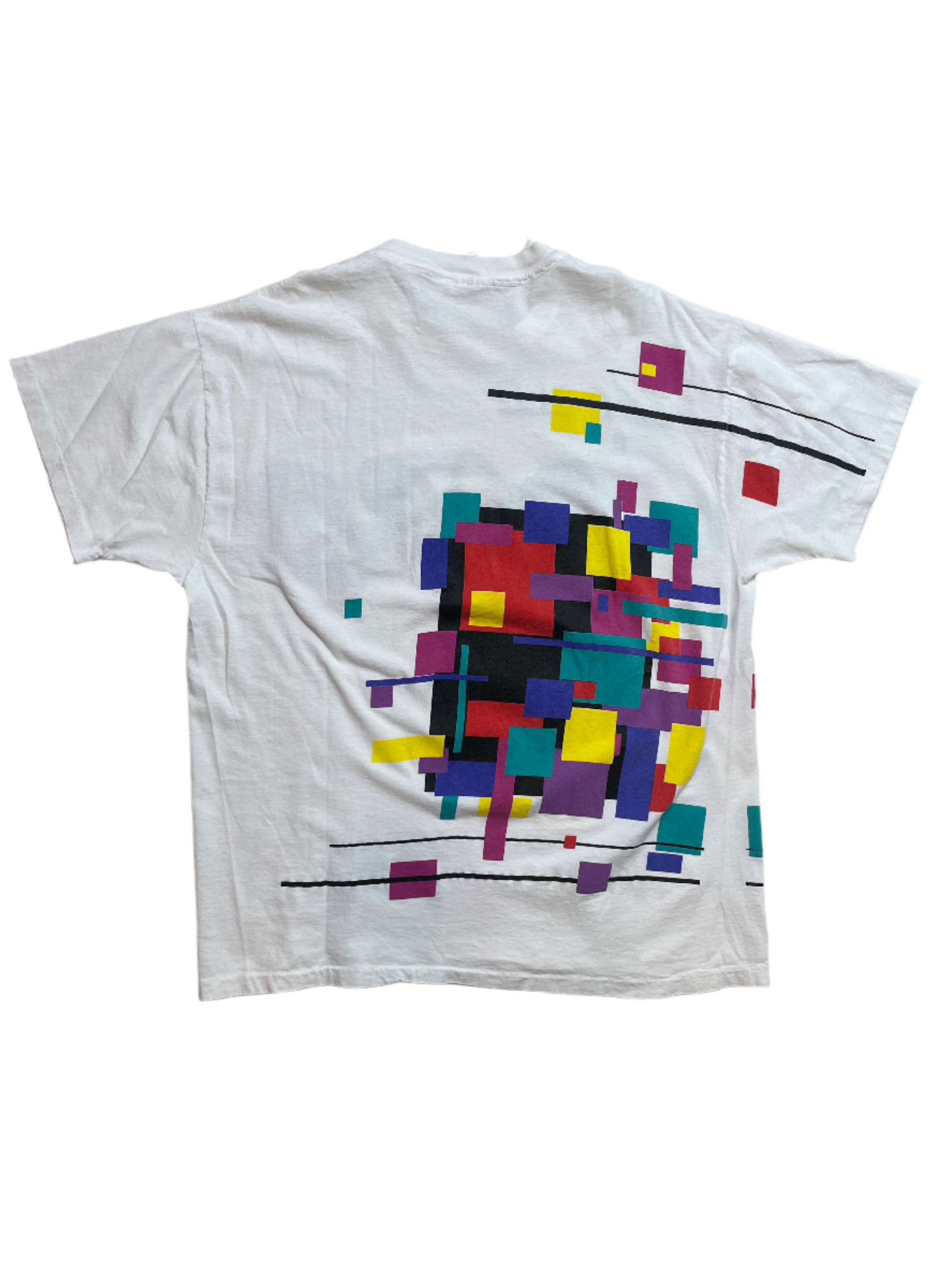 '94 Vintage YES "Talk Peter Max" White T-Shirt - XL