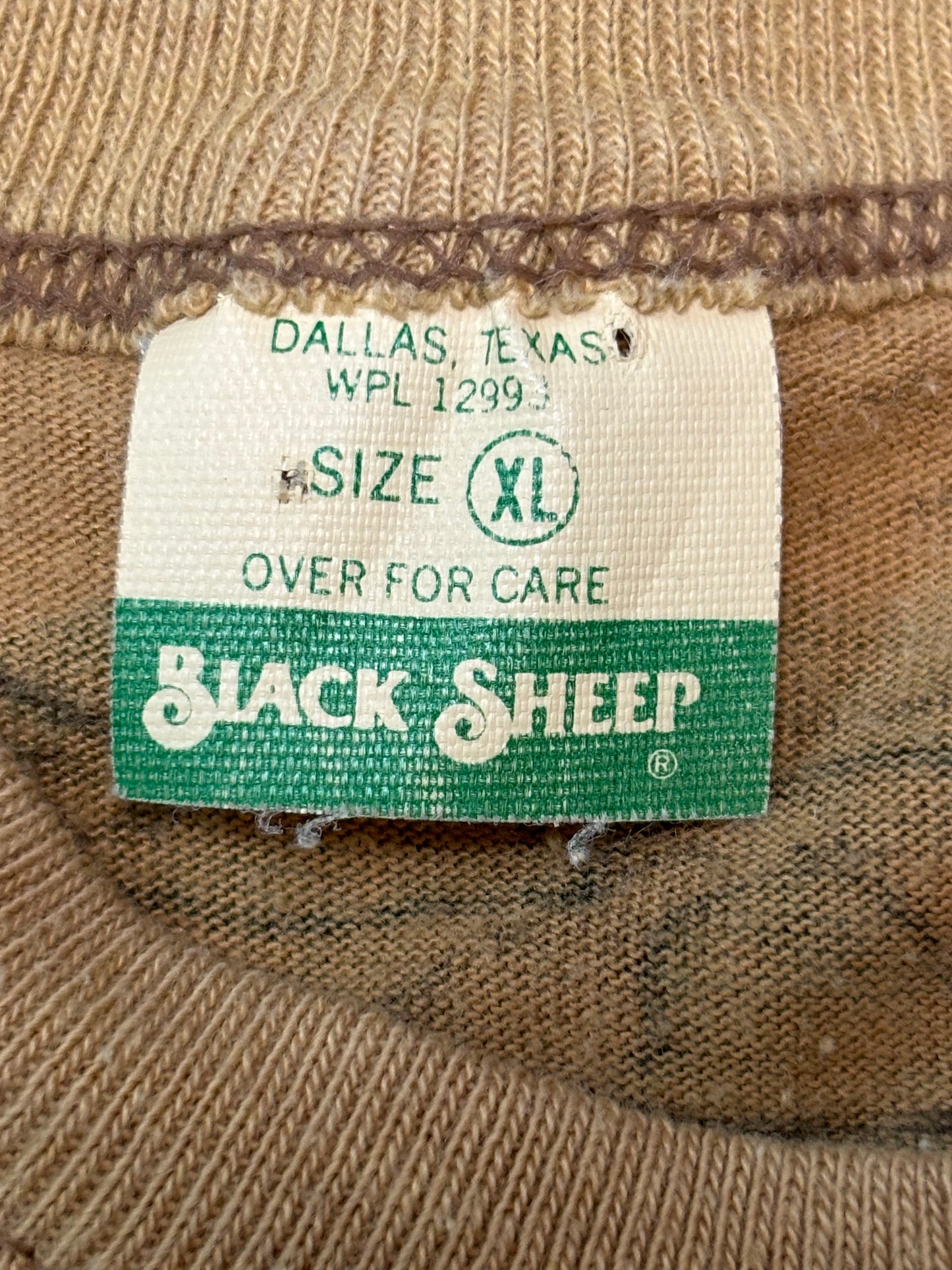 '70s Vintage Black Sheep Camo Ringer T-Shirt - LRG