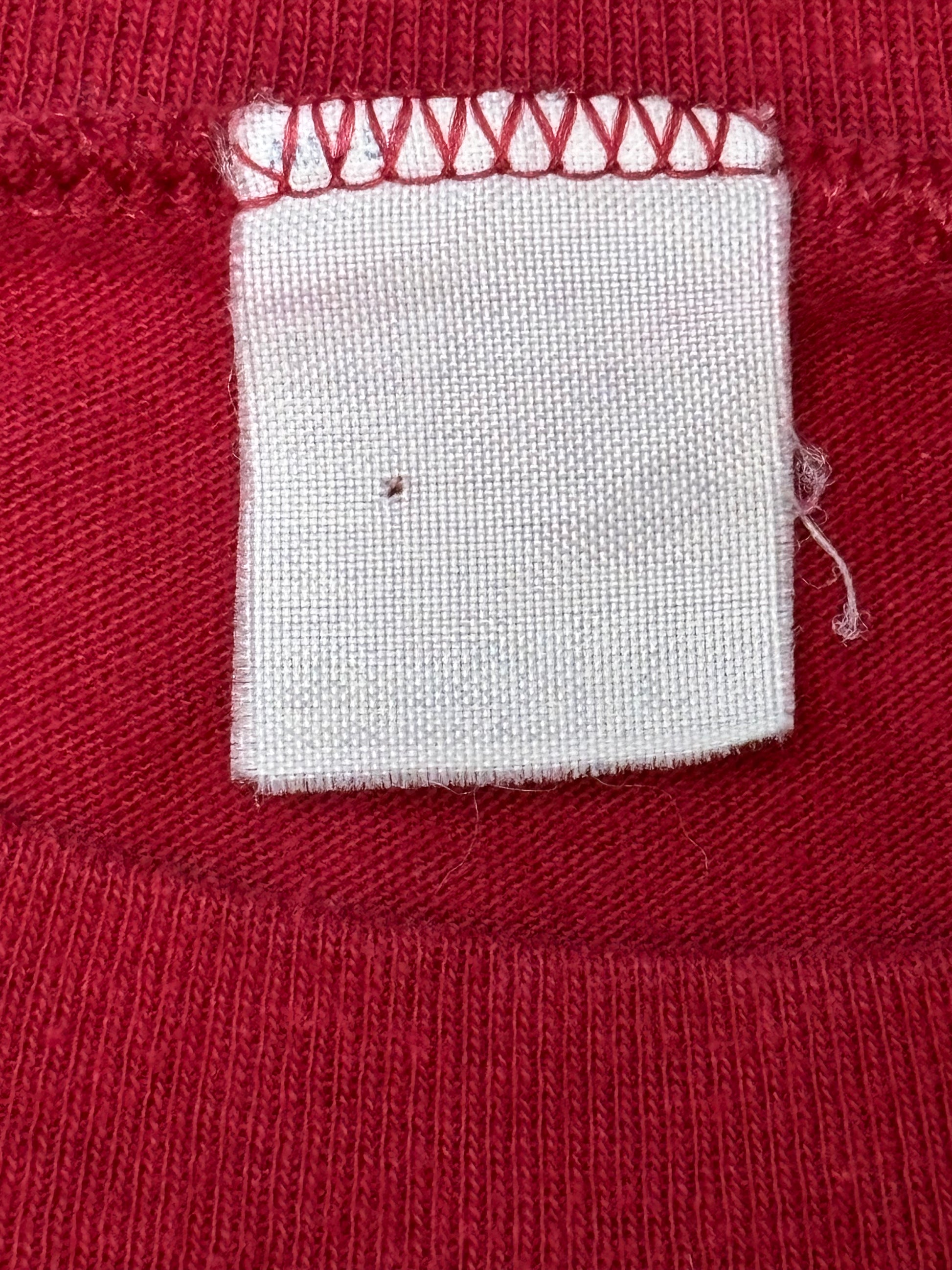 '70s Vintage Snoopy USAF Burgundy T-Shirt - SML