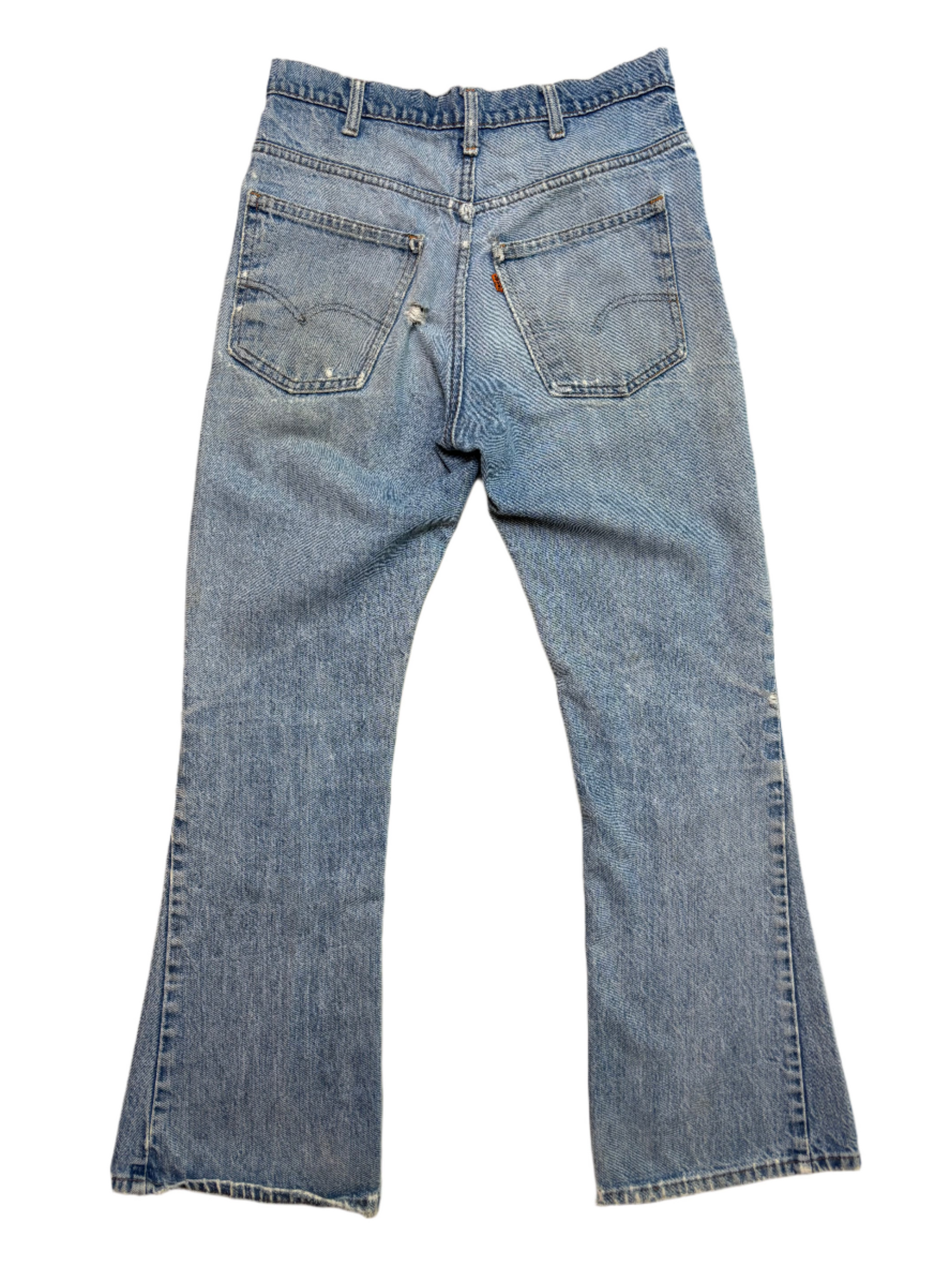 '79 Vintage Levis 646 Distressed Org Tab Jeans 30x28