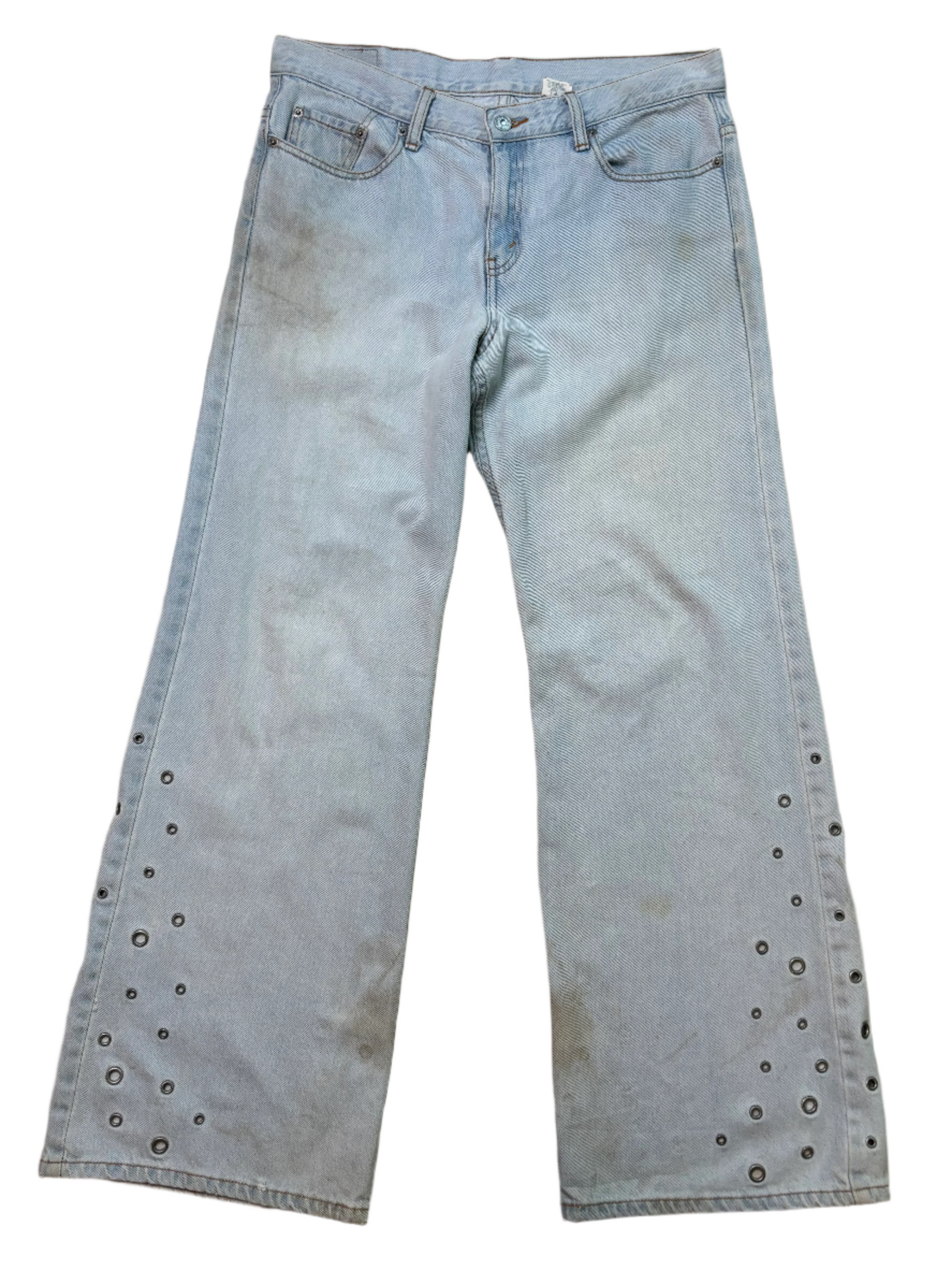 '90s Vintage Levis 574 Lt. Wash w/Rivets 34x30.5