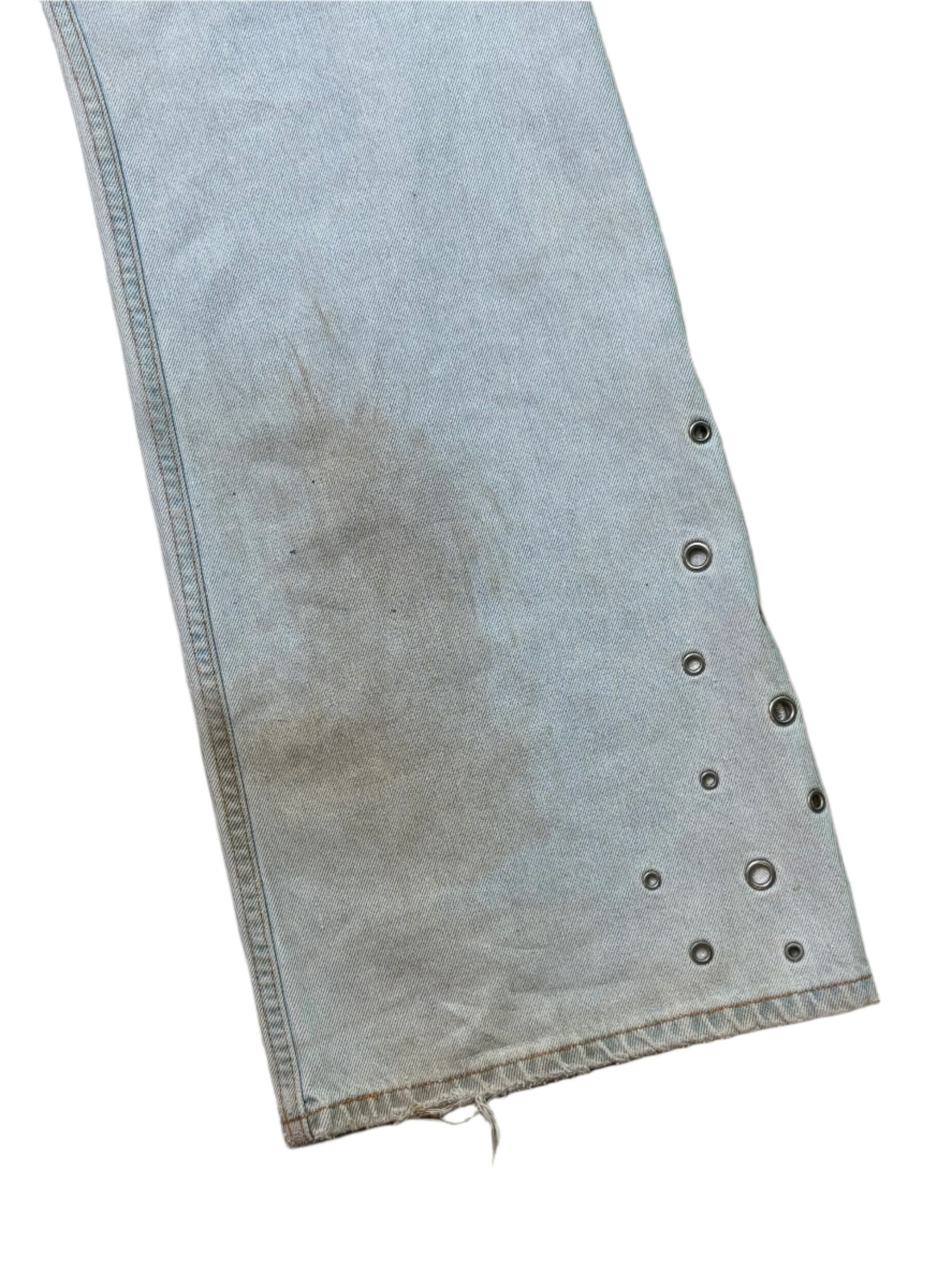 '90s Vintage Levis 574 Lt. Wash w/Rivets 34x30.5