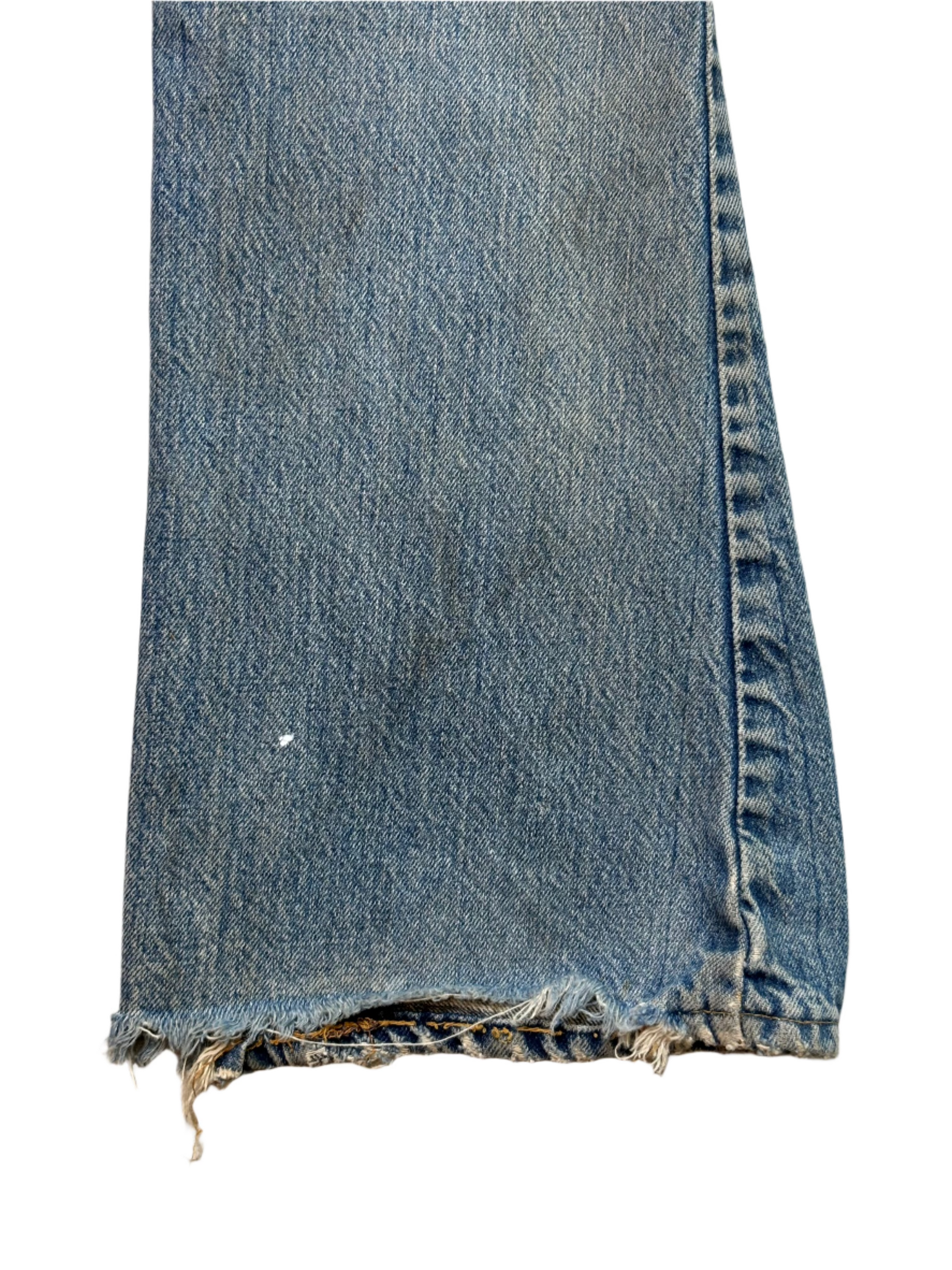 *AS IS* 60s Levis Org Tab All Over Patchwork Jeans 28x31