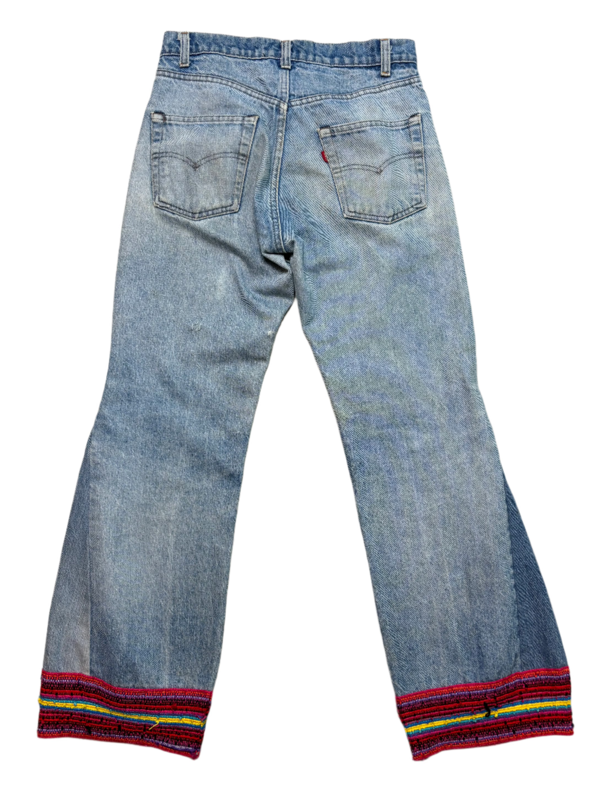 '81 Vintage Levis 505 Jeans w/Added Trim 30x30