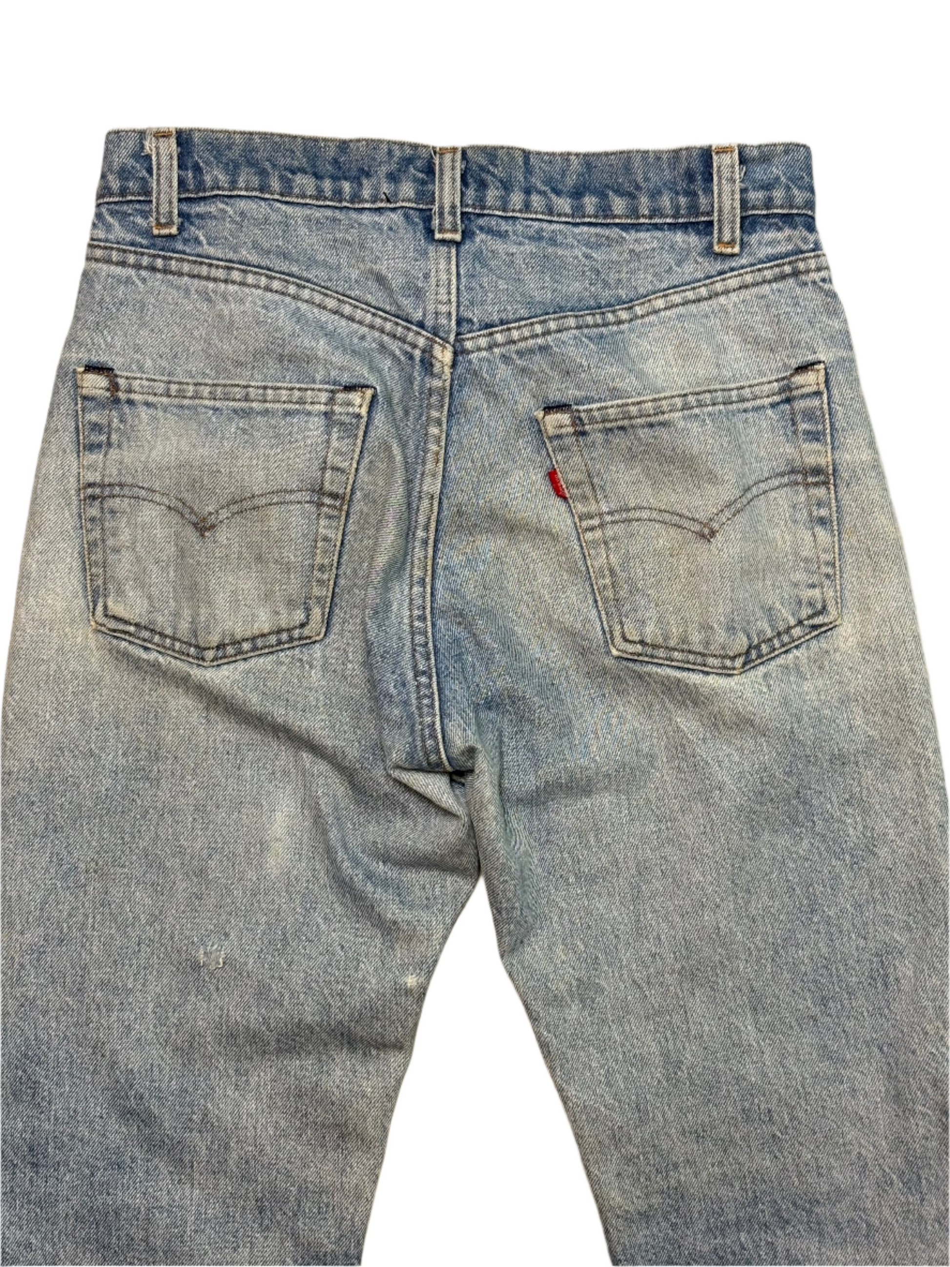 '81 Vintage Levis 505 Jeans w/Added Trim 30x30