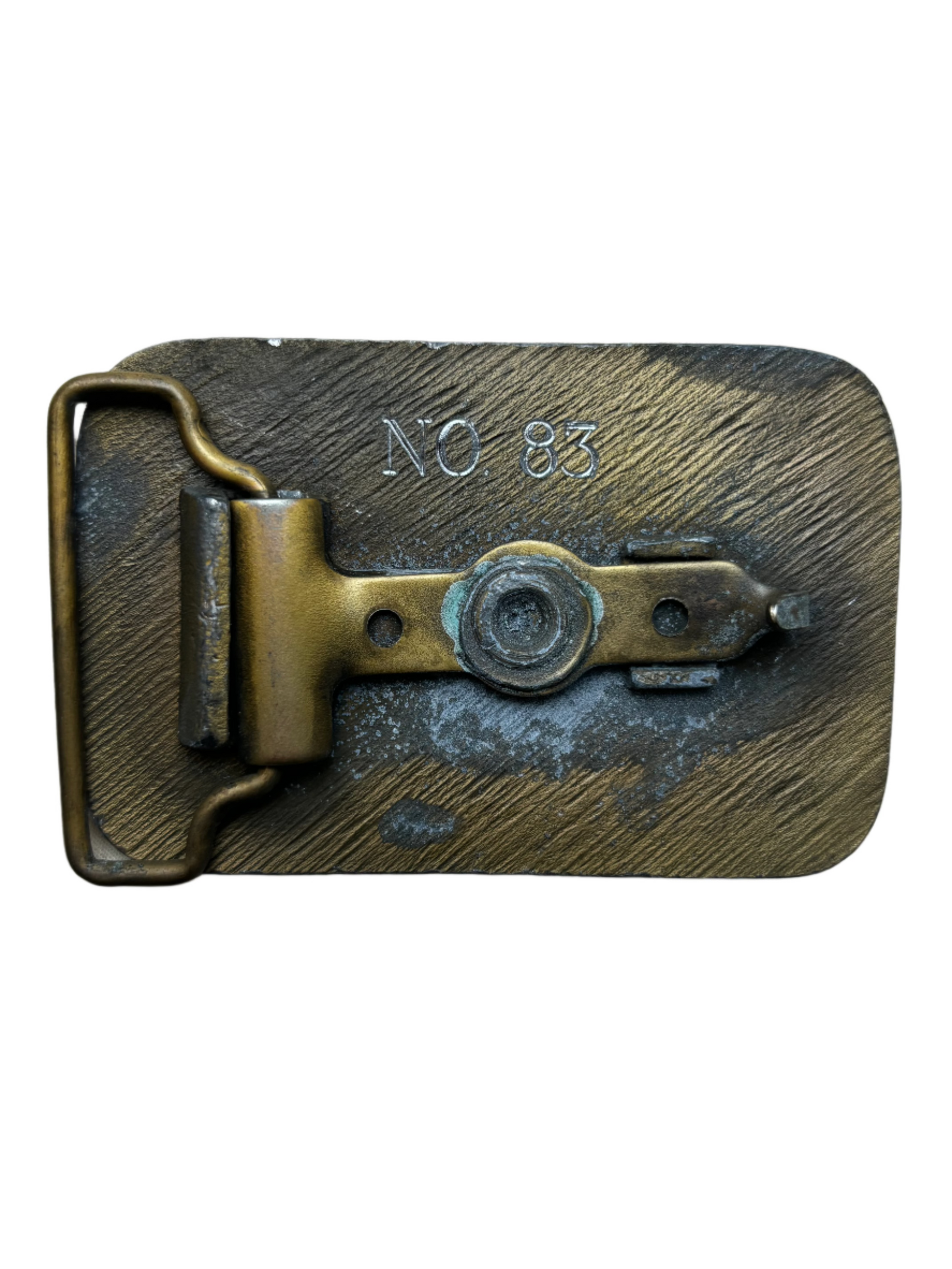 '88 Vintage Iowa State Fair Rectangle Buckle