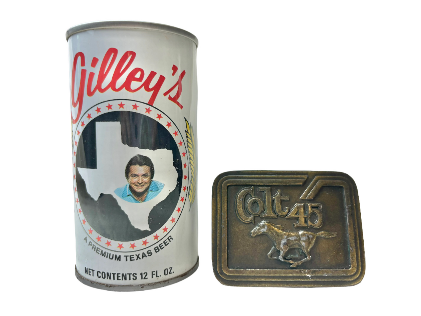 '77 Vintage Rectangle Colt 45 Indiana Metal Craft Buckle