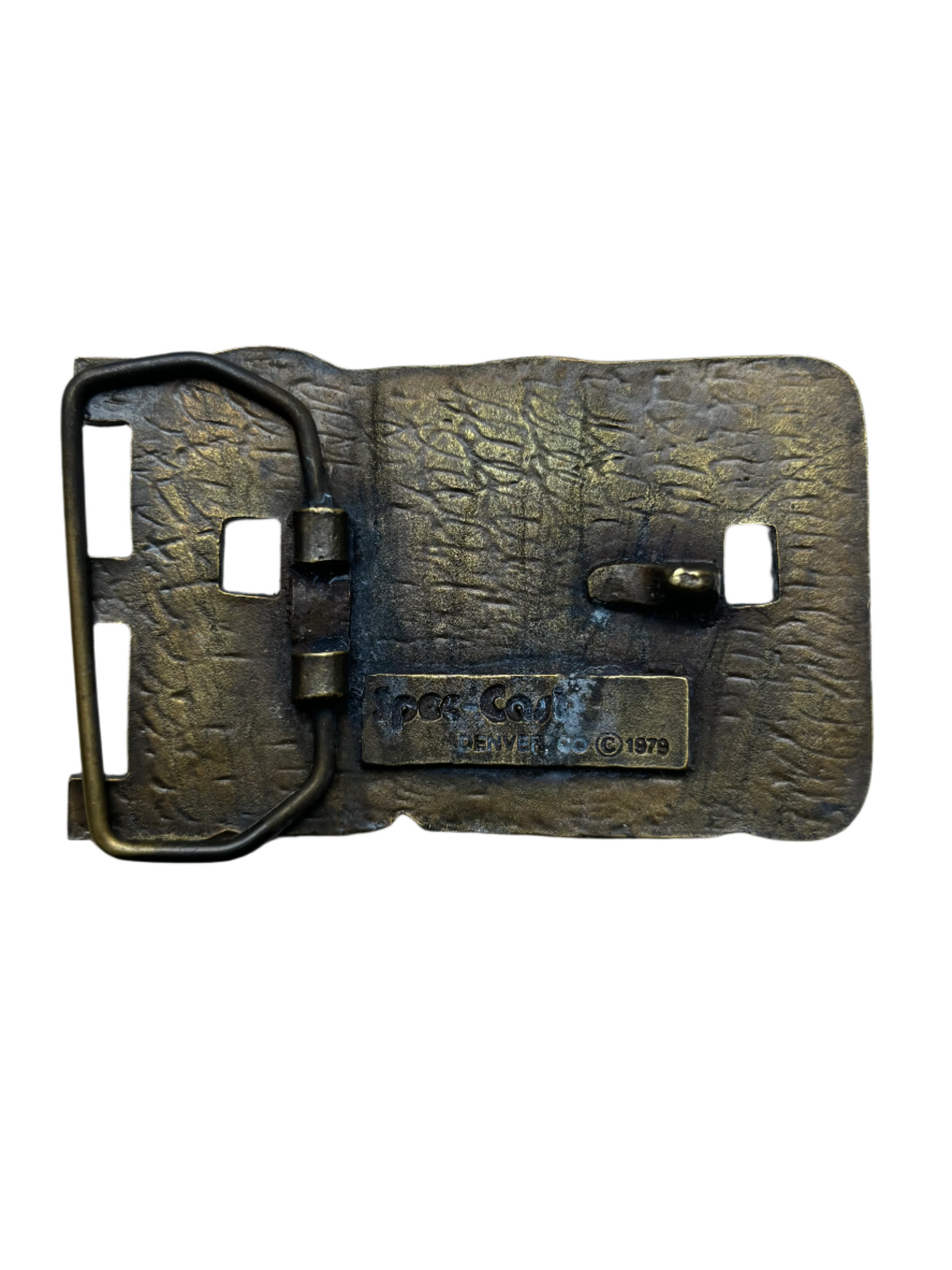 '79 Vintage Brass Name "George" Buckle