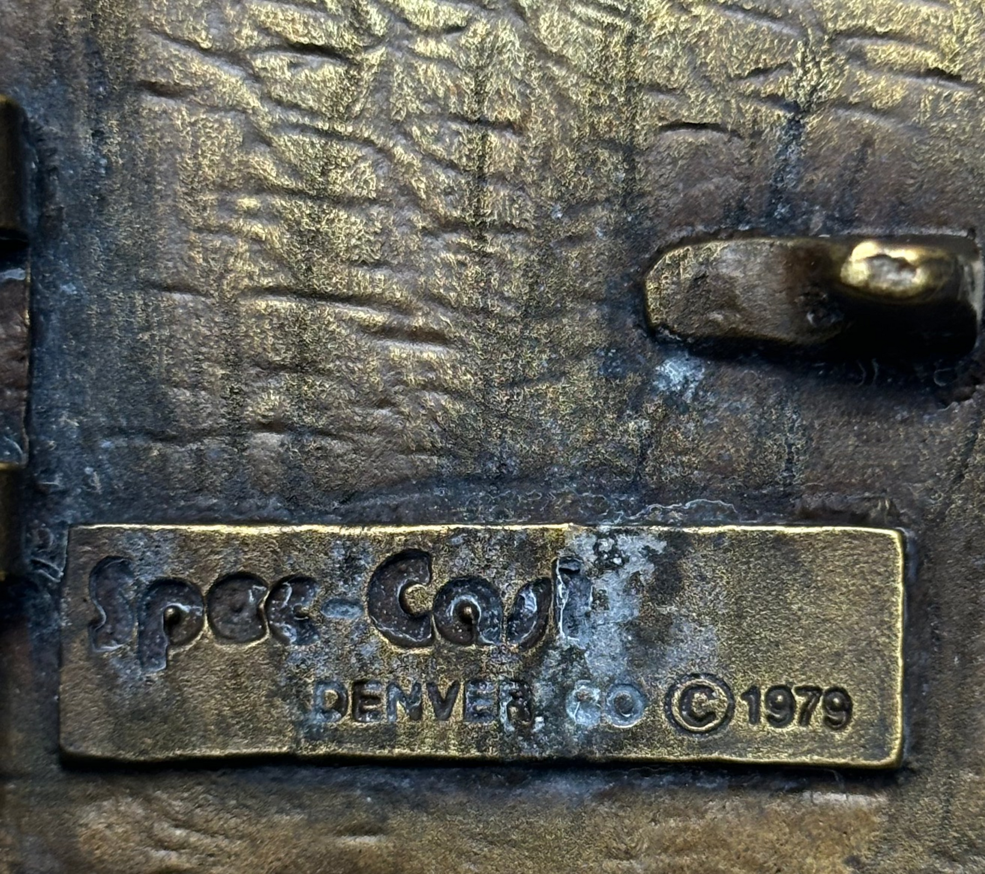 '79 Vintage Brass Name "George" Buckle