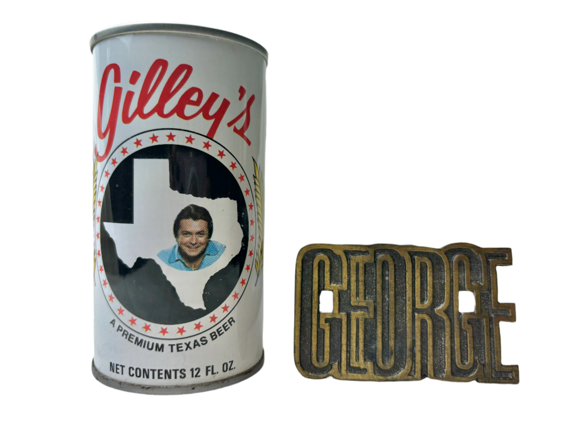 '79 Vintage Brass Name "George" Buckle