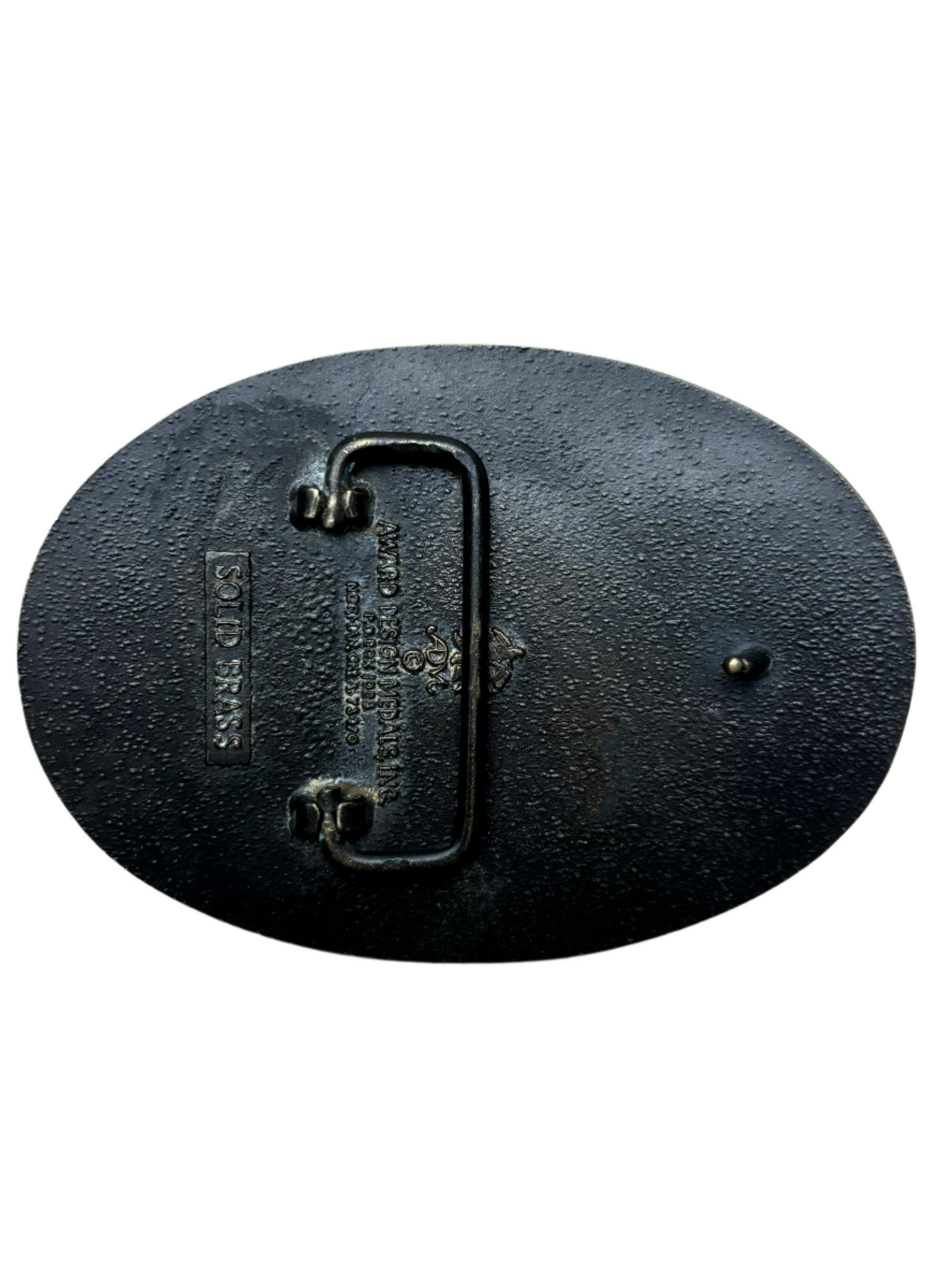 Vintage ADM Brass Initial "O" Buckle