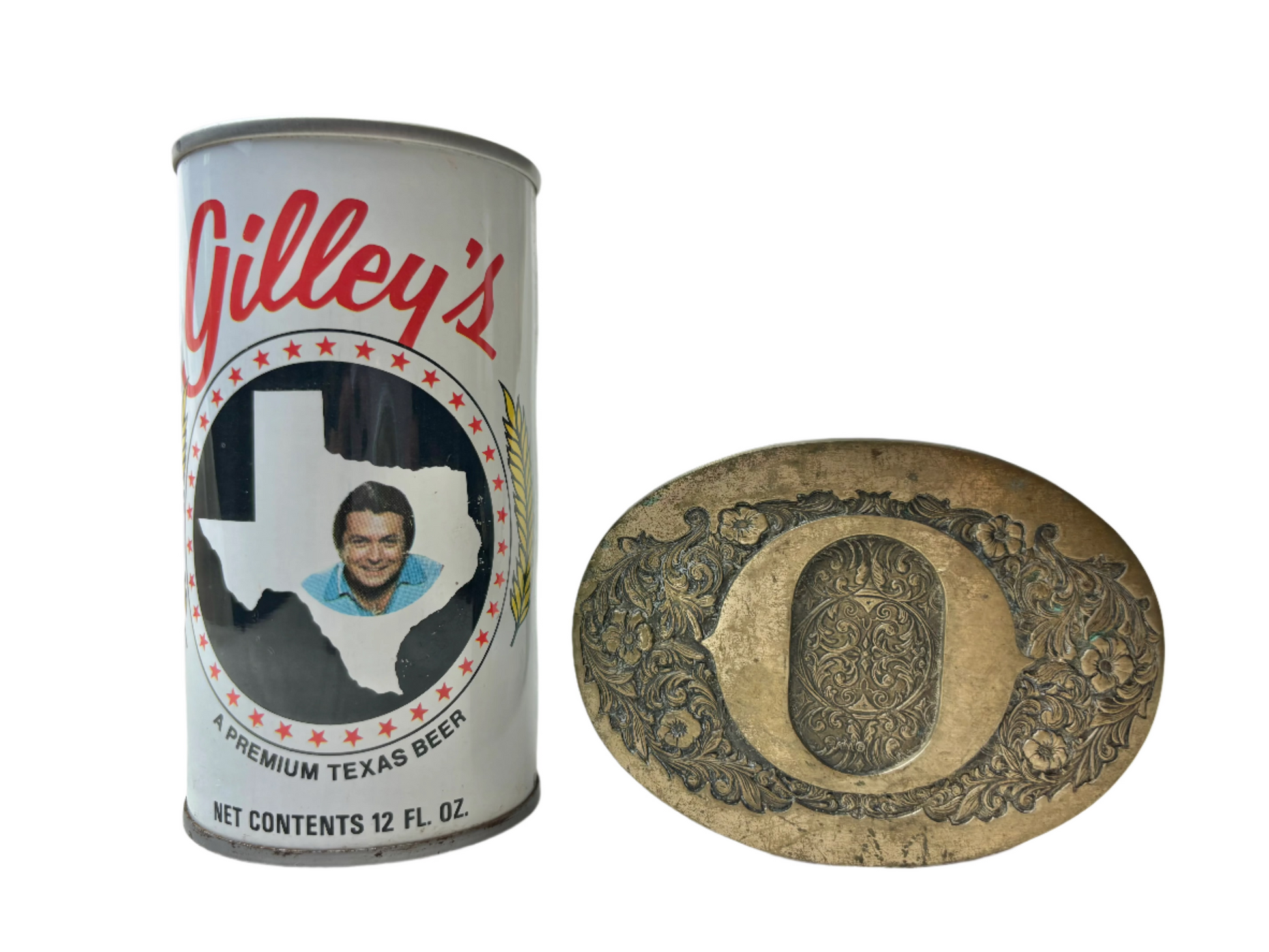 Vintage ADM Brass Initial "O" Buckle