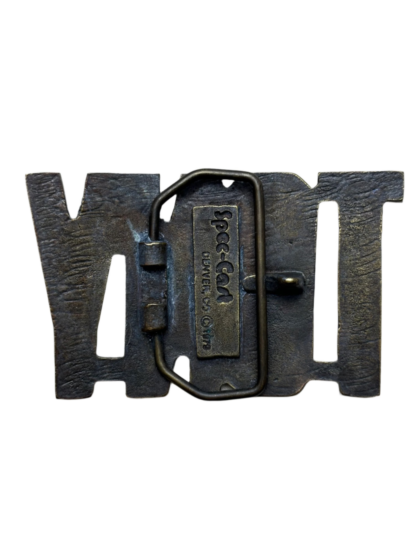 '79 Vintage Brass "Tony" Buckle