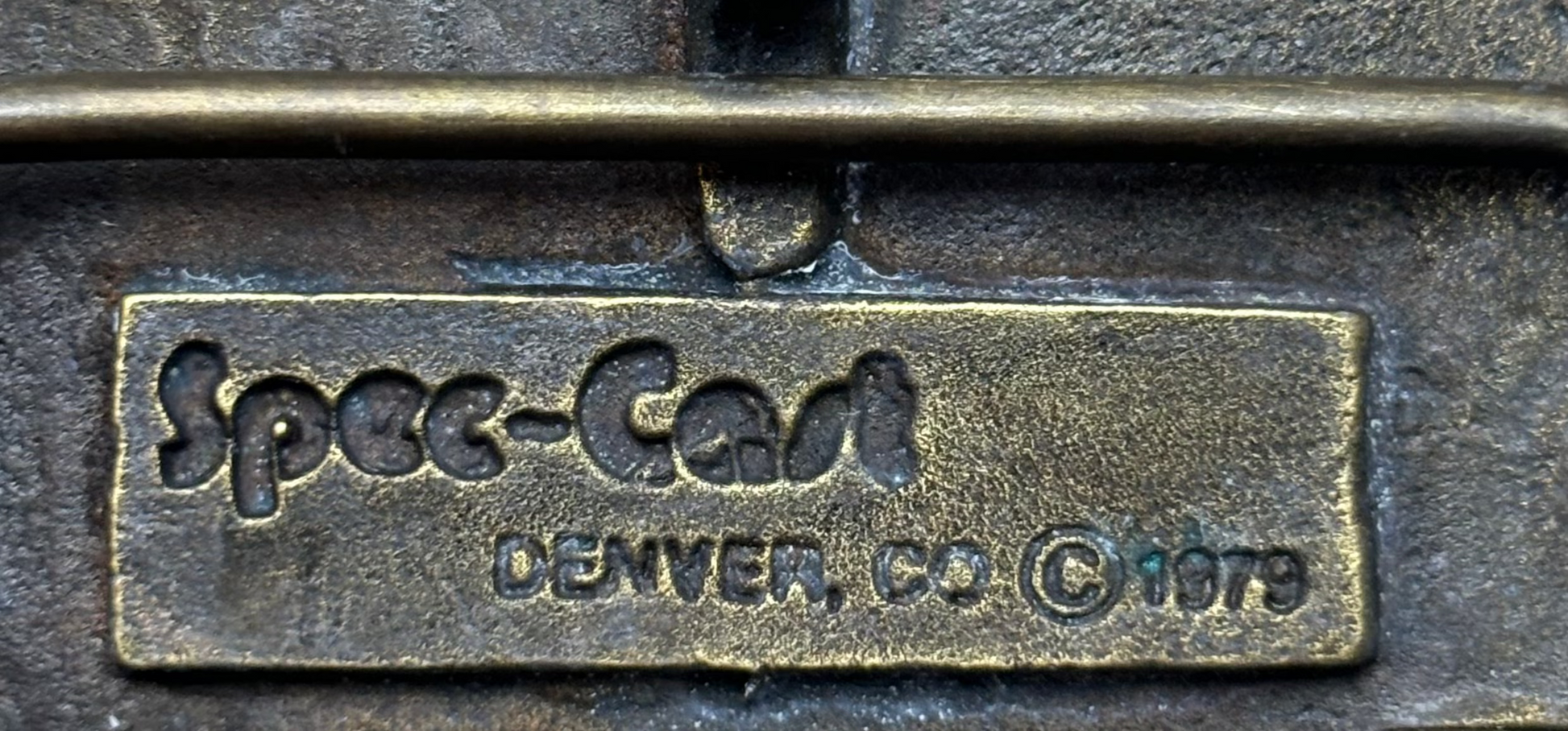 '79 Vintage Brass "Tony" Buckle