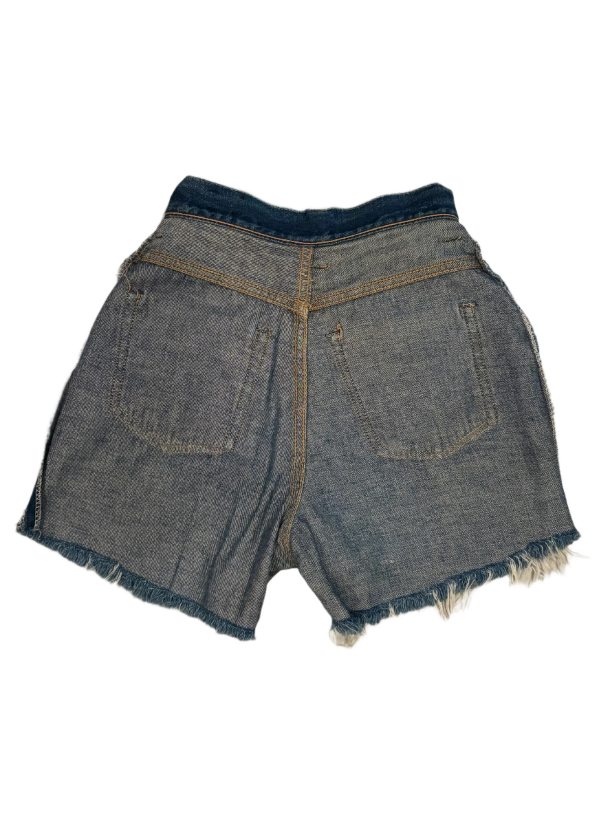 60s Vintage Levis Big E Selvedge Jean Shorts 24"