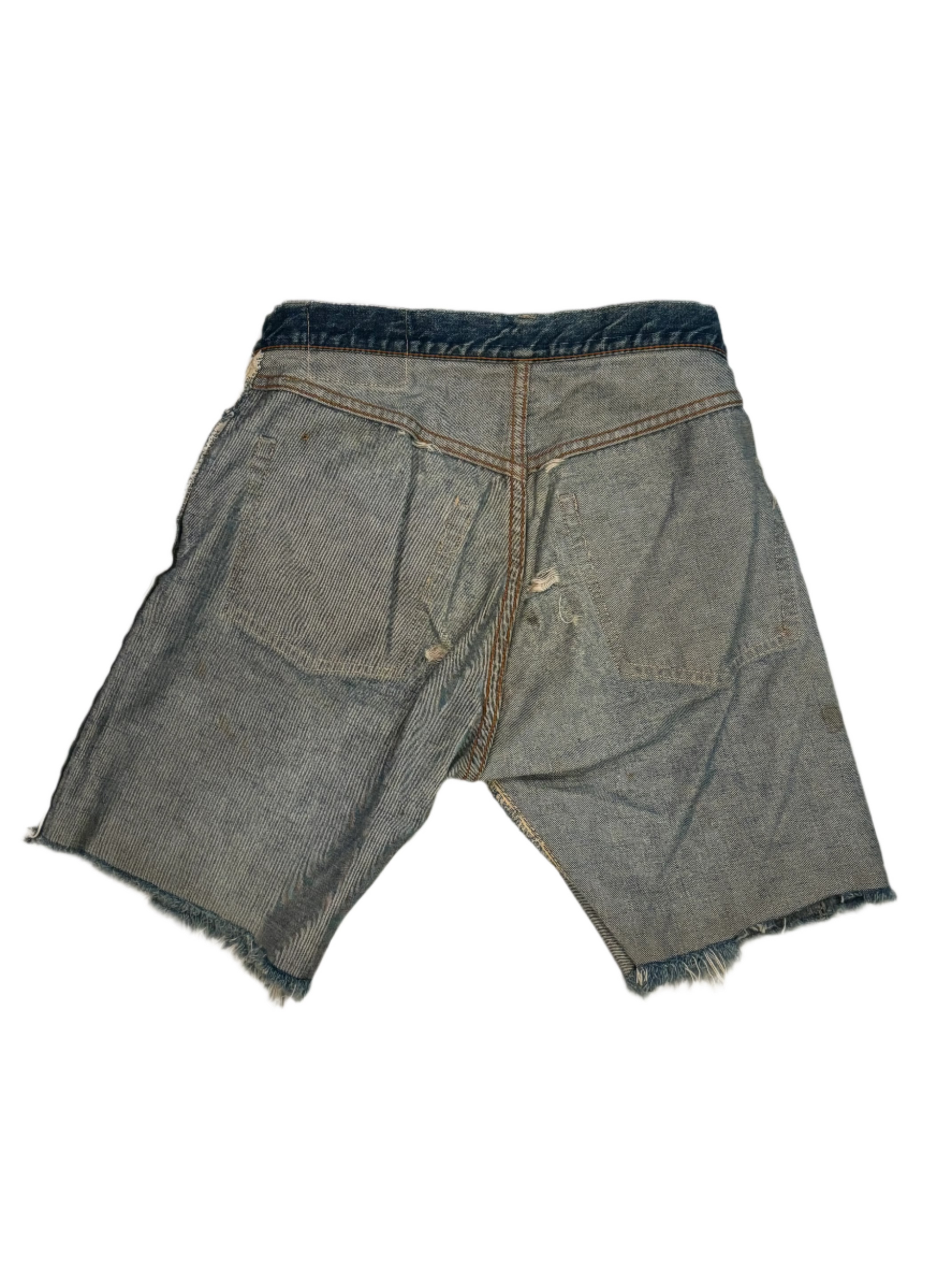 60s Vintage Levis Selvedge Jean Shorts 30"