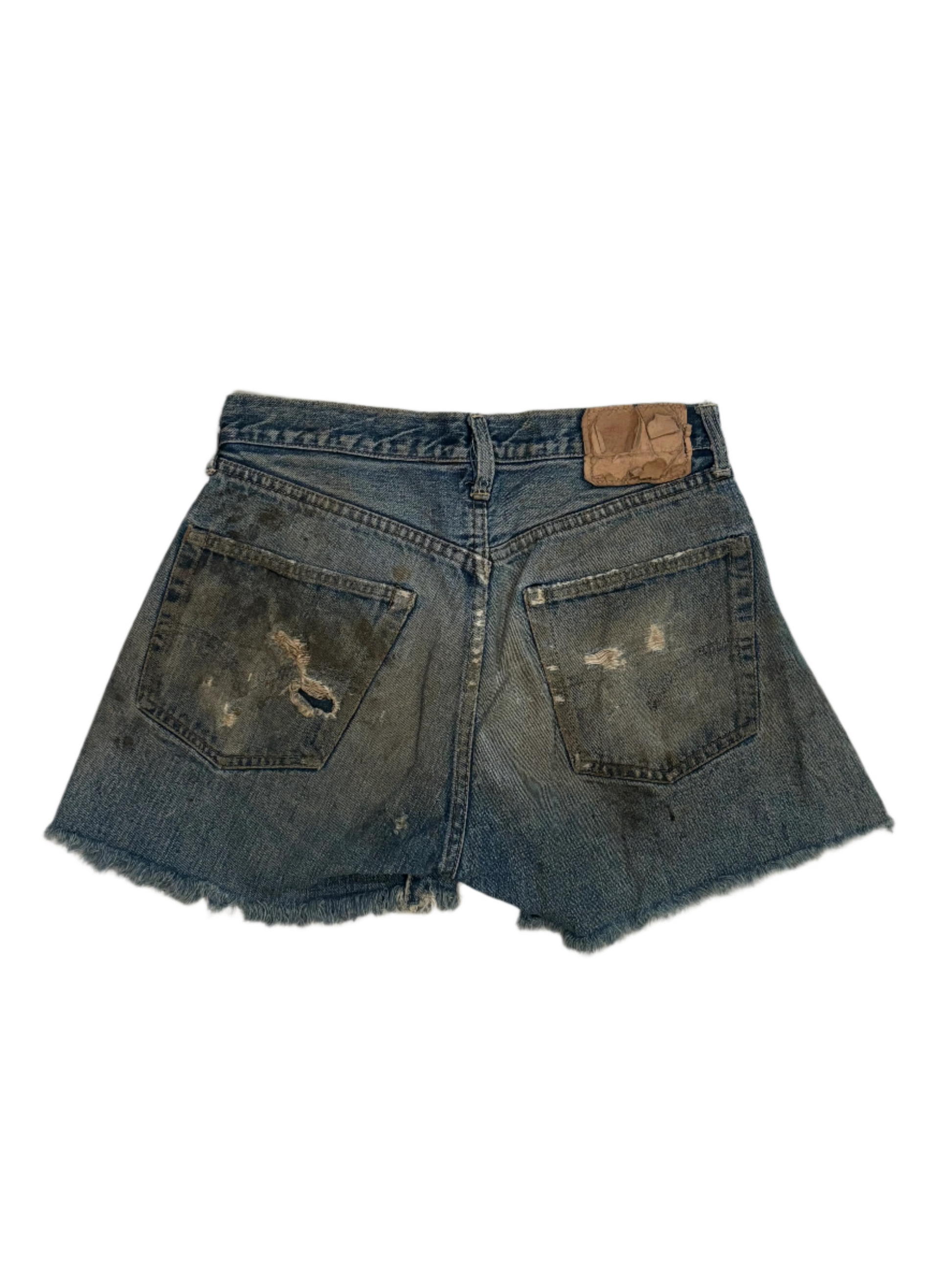 60s Vintage Levis 501 Selvedge Jean Shorts 30"