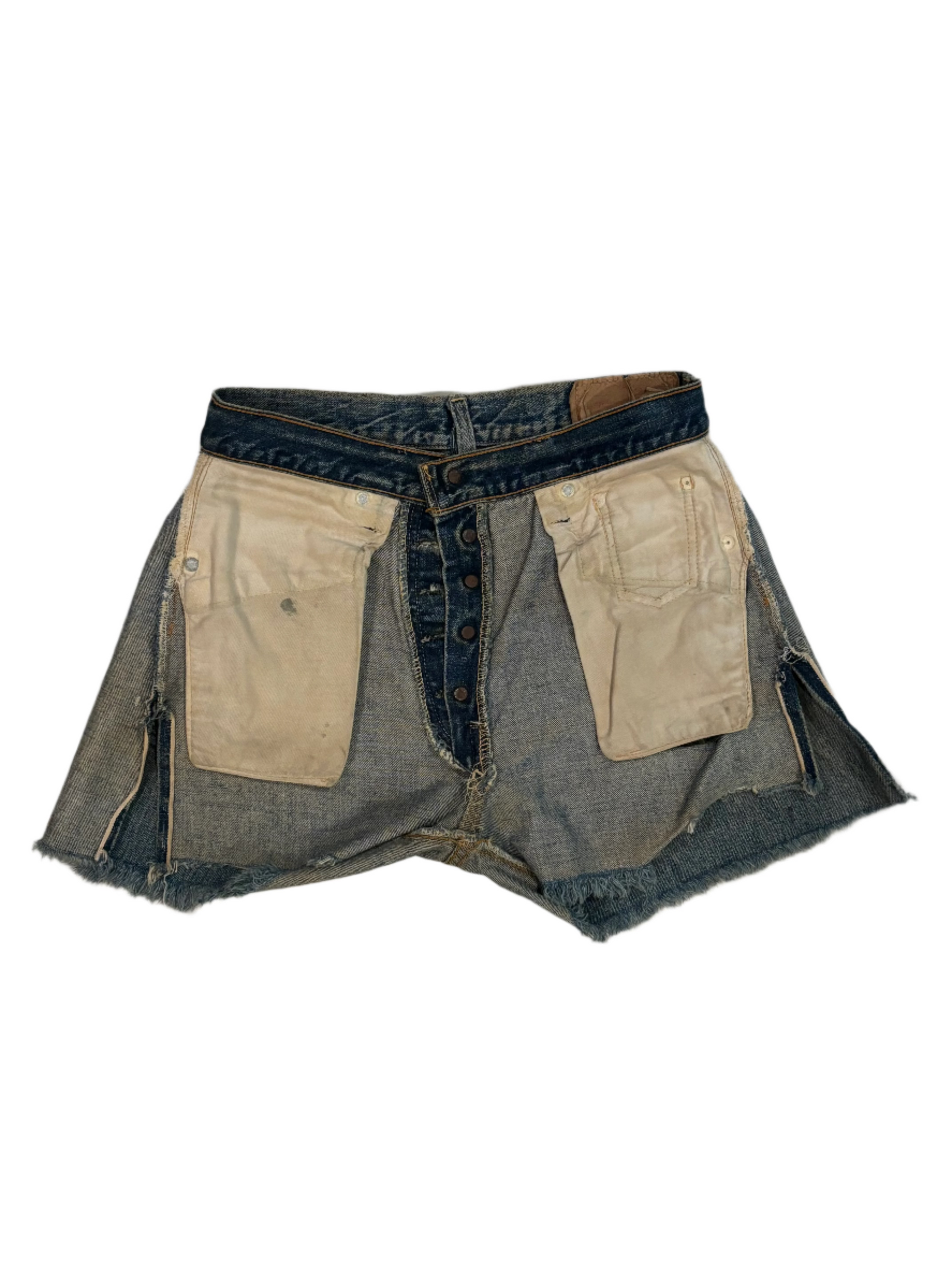 60s Vintage Levis 501 Selvedge Jean Shorts 30"