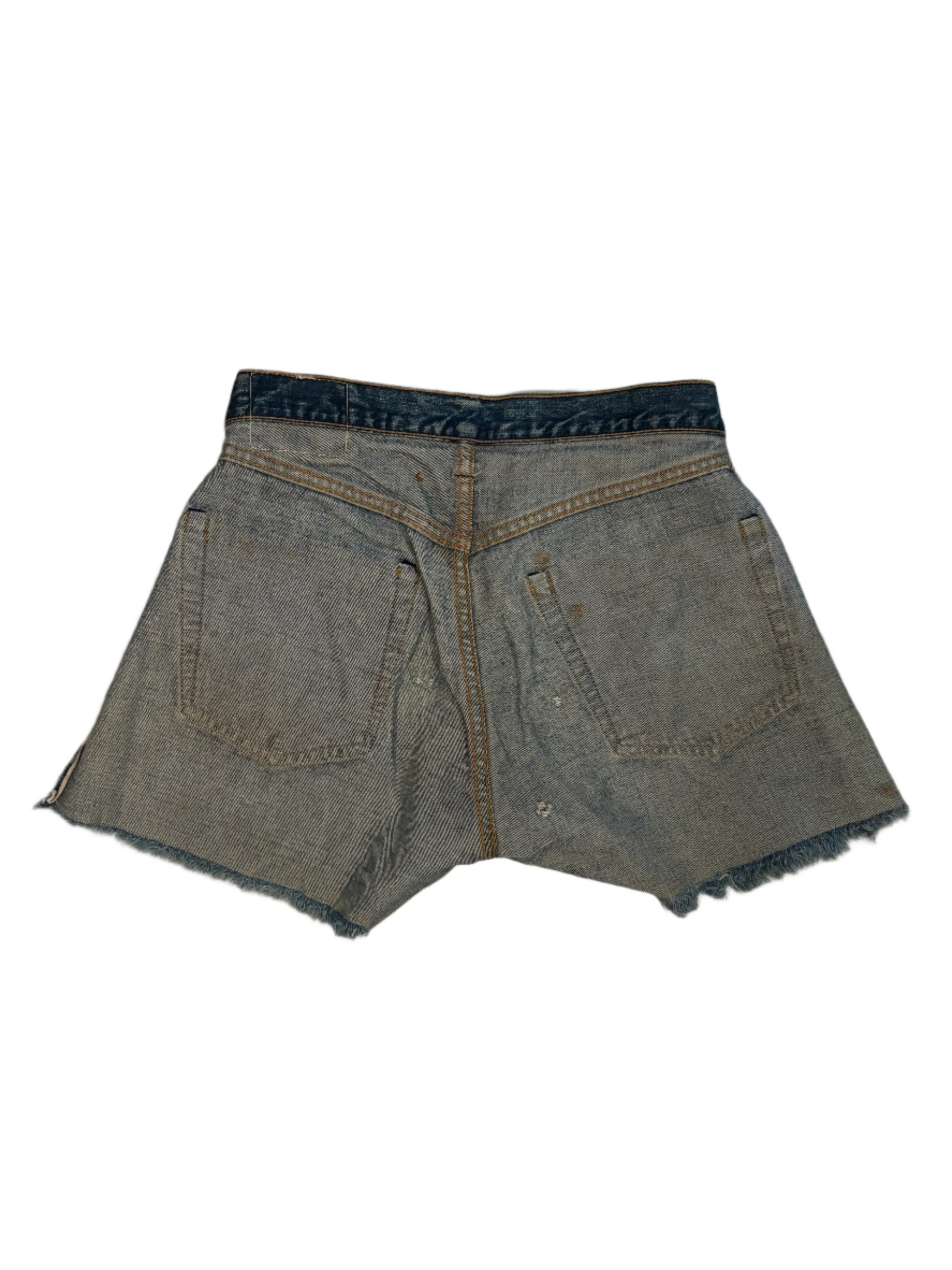 60s Vintage Levis 501 Selvedge Jean Shorts 30"