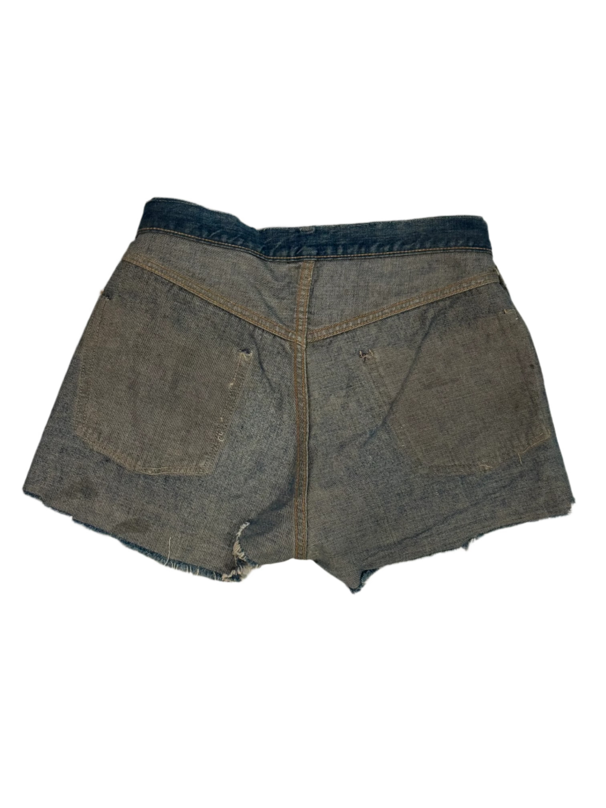 60s Vintage Levis 501 Selvedge Jean Shorts 32"