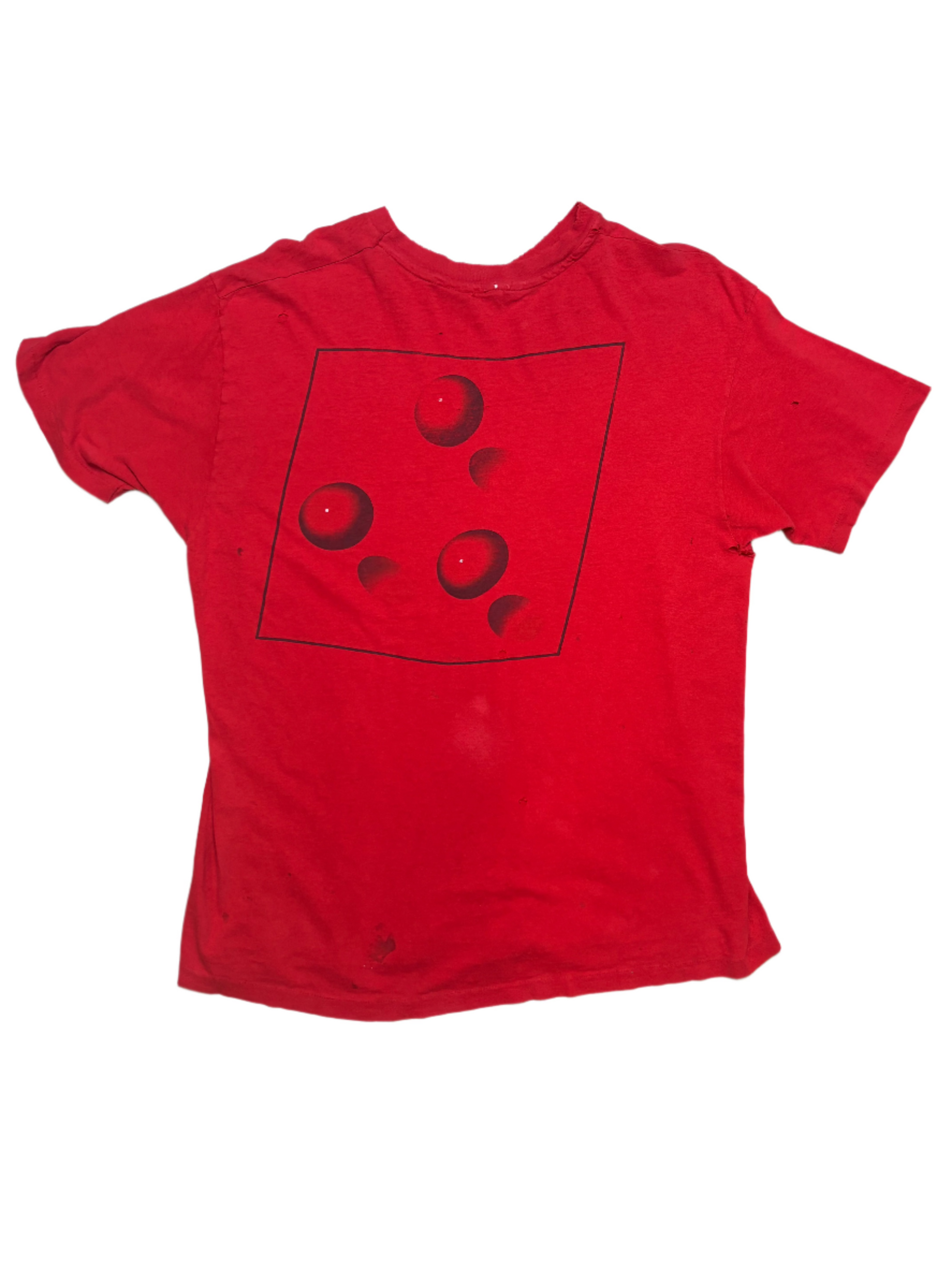 1987 Vintage Red Rush "Hold Your Fire" T-Shirt - MED