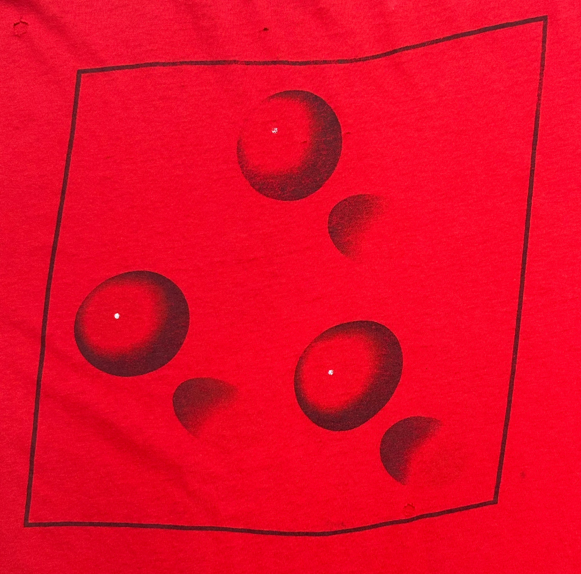 1987 Vintage Red Rush "Hold Your Fire" T-Shirt - MED