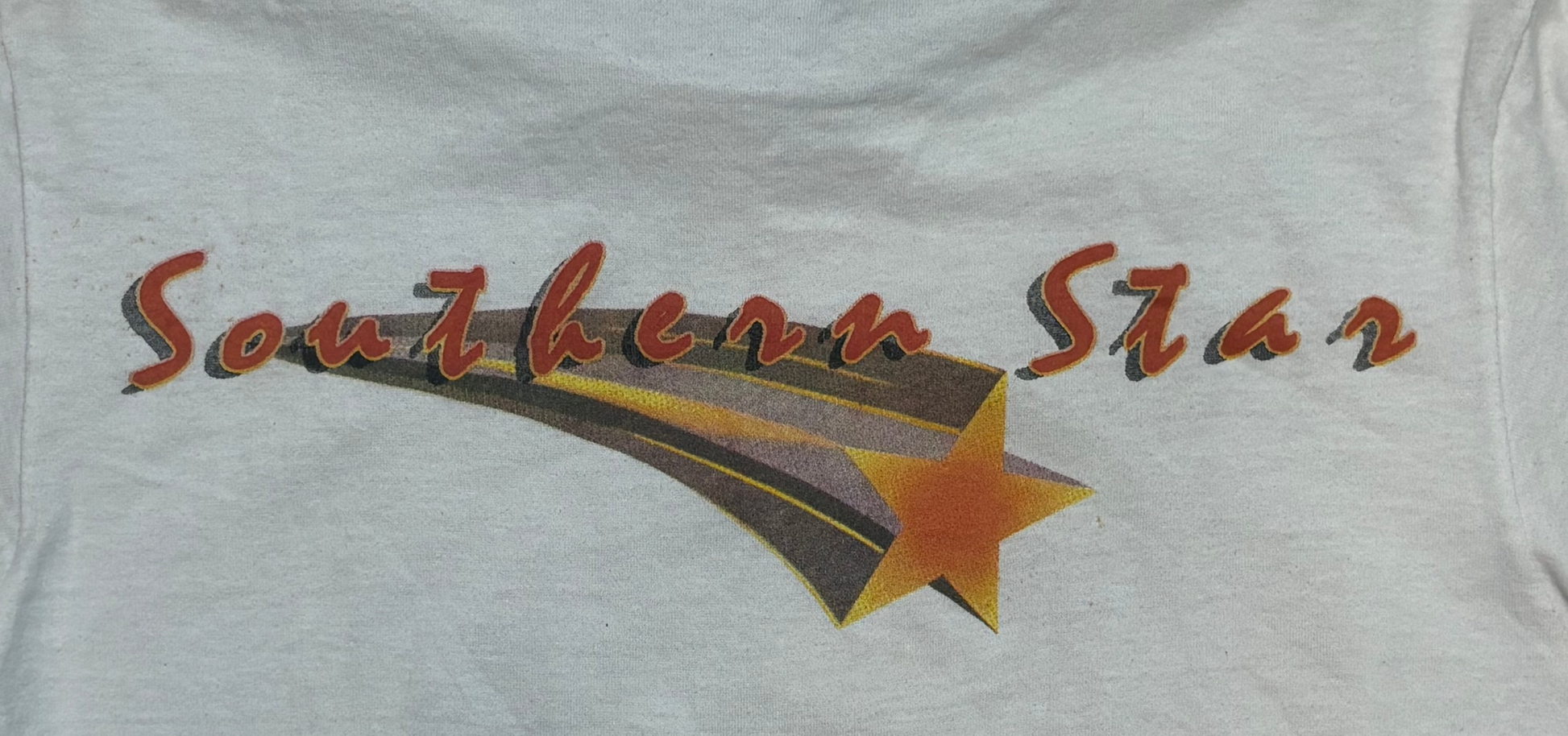 1980's Vintage White Alabama "Southern Star" T-Shirt - MED