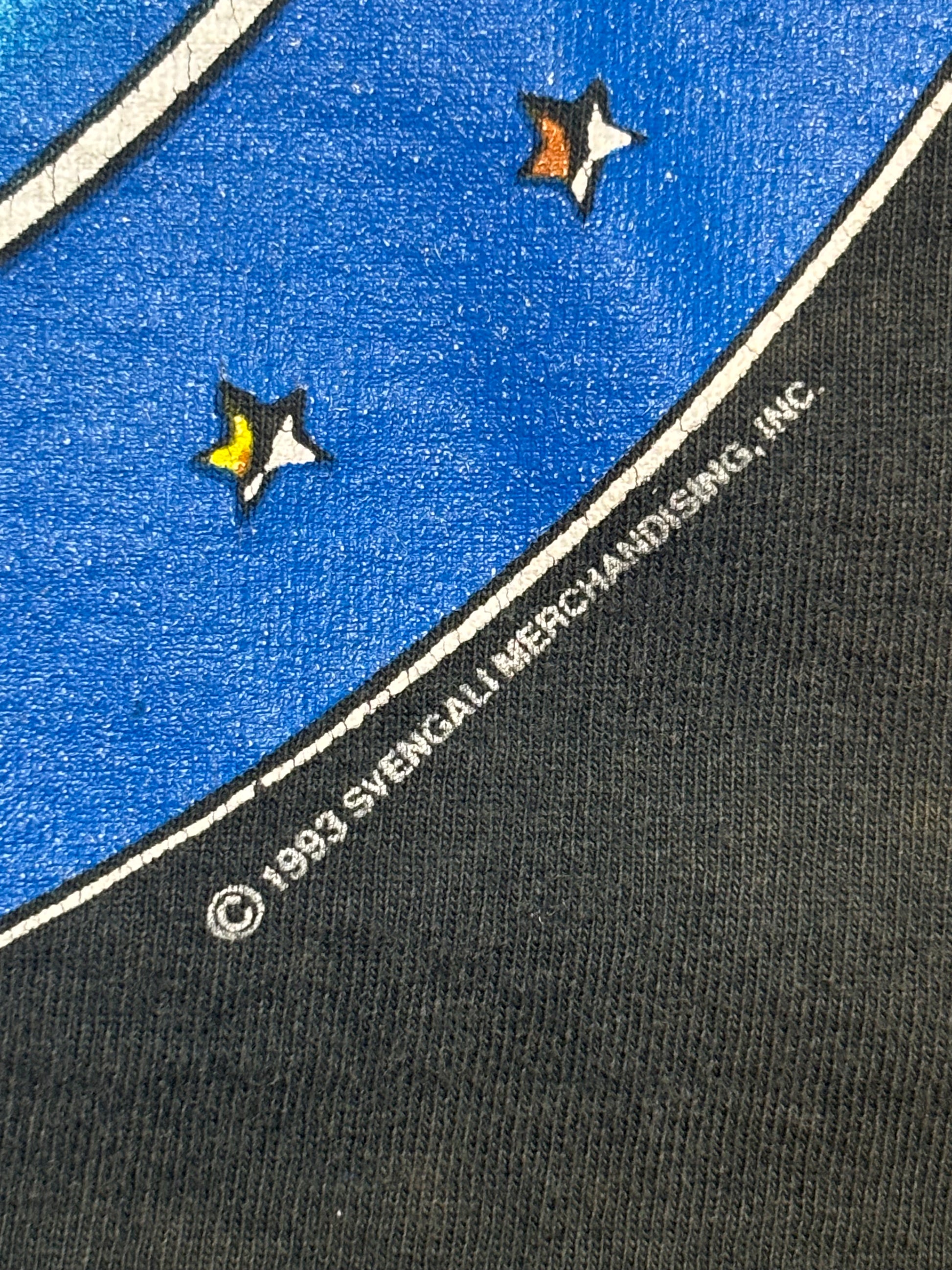 1993 Vintage Black Aerosmith "Aero Force One" T-Shirt - MED