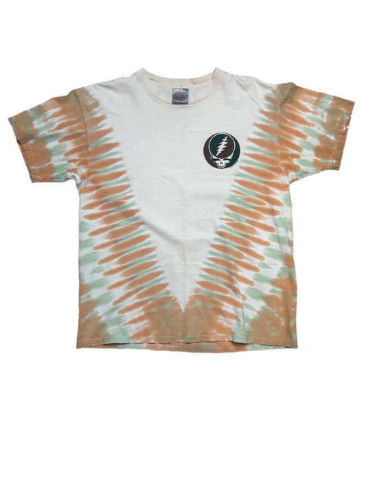 1996 Vintage Grateful Dead Beige Tie-Dye T-Shirt - LRG
