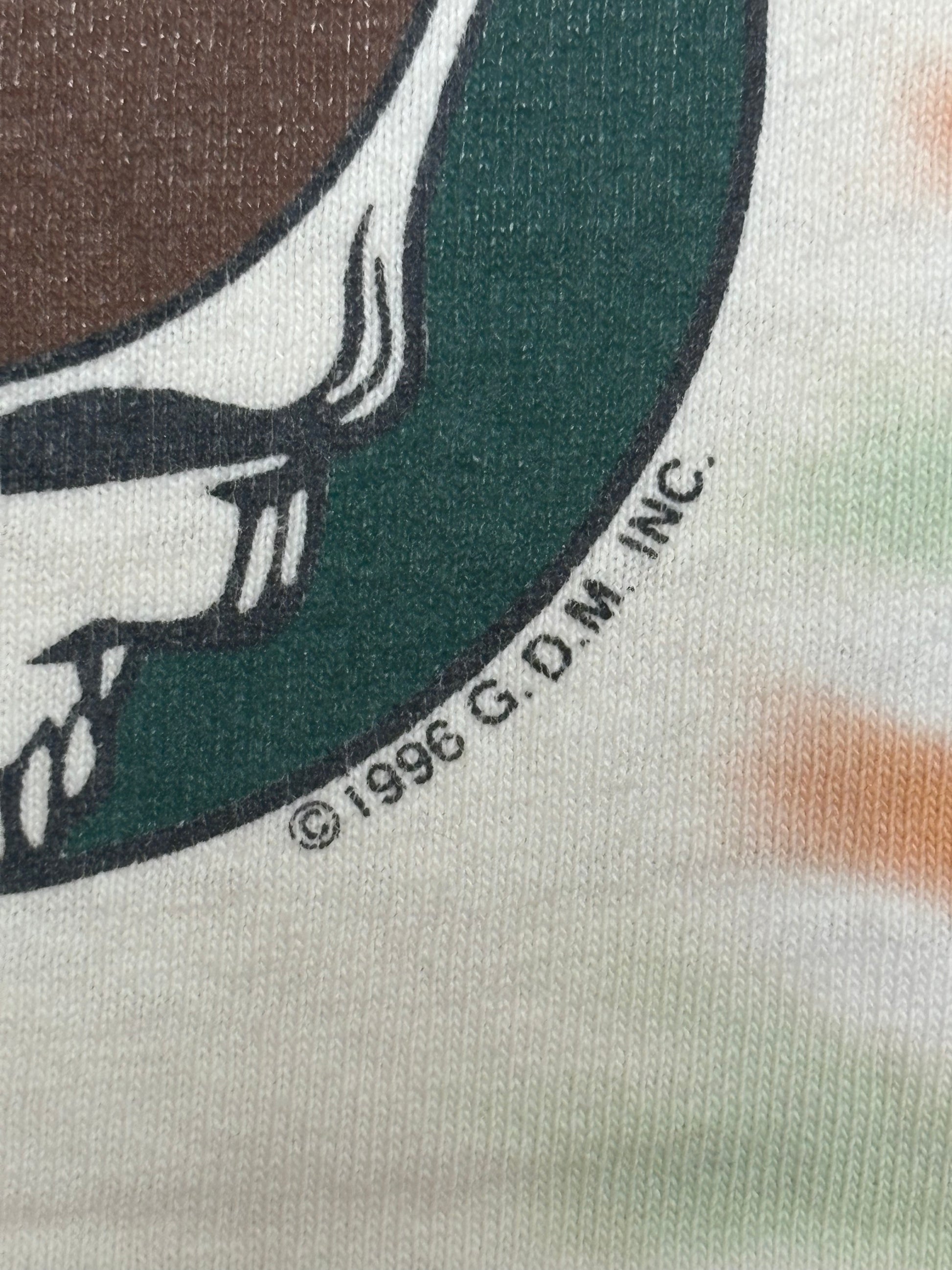 1996 Vintage Grateful Dead Beige Tie-Dye T-Shirt - LRG