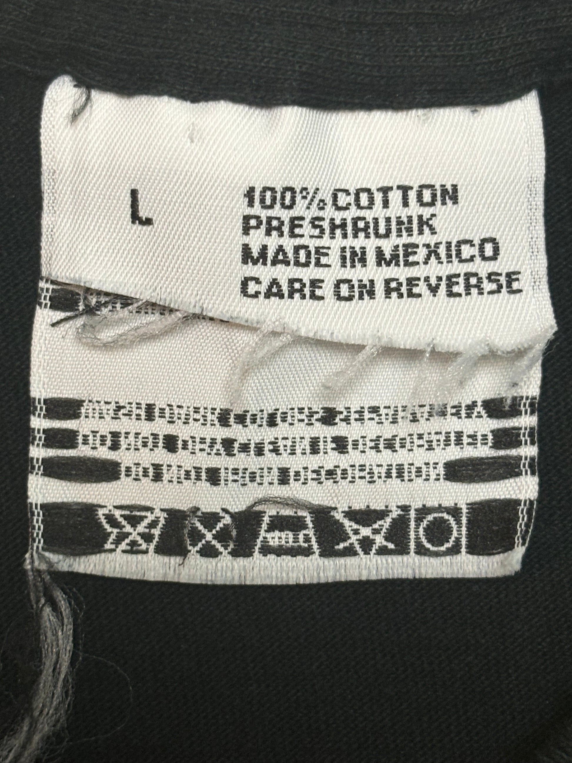 1980's Vintage Black "Yellow Rose of Texas" T-Shirt - SML