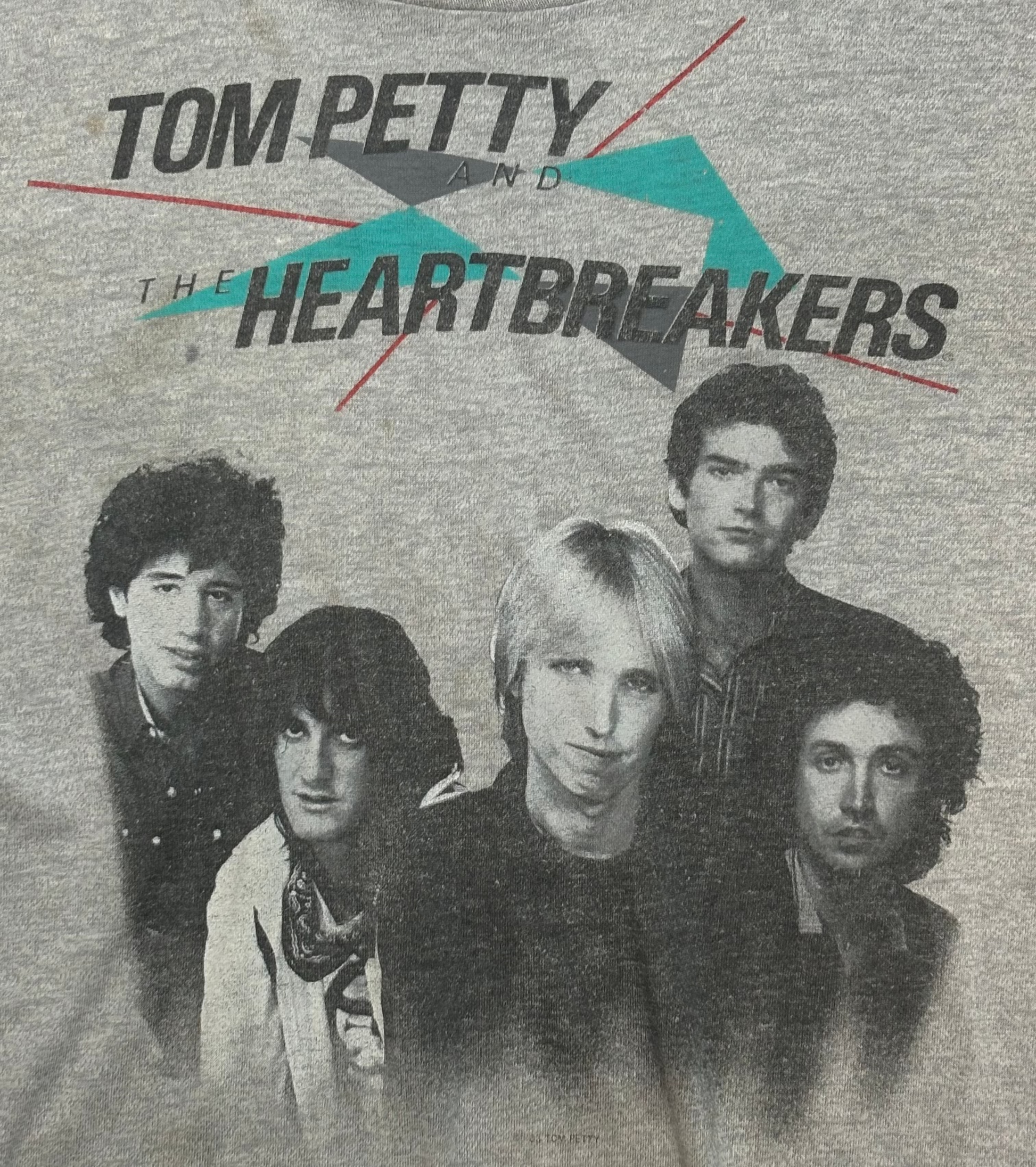 1983 Vintage Gry Tom Petty "Long After Dark" T-Shirt - XS