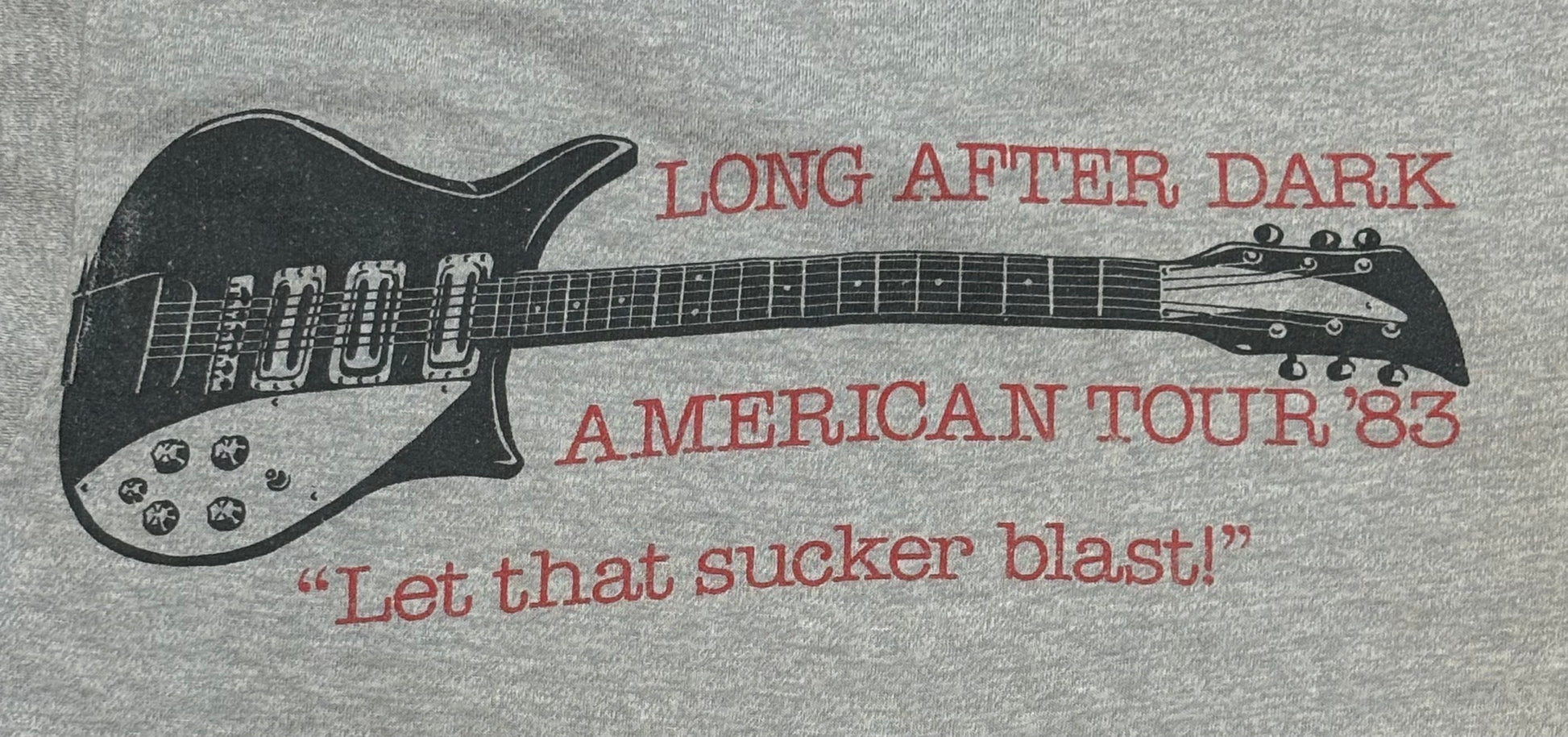 1983 Vintage Gry Tom Petty "Long After Dark" T-Shirt - XS