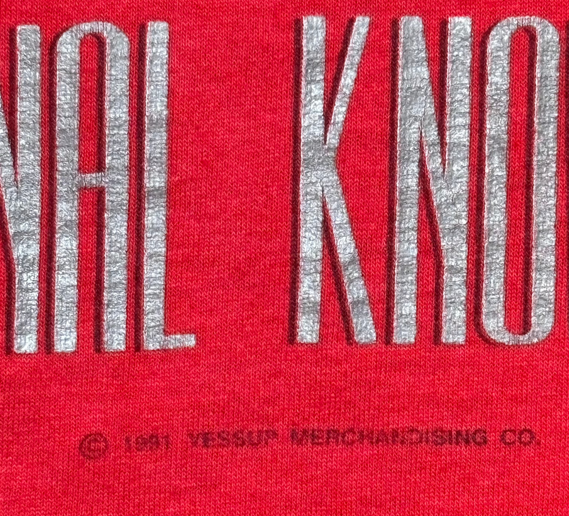 1991 Vintage Red Van Halen "Carnal Knowledge" T-Shirt - LRG