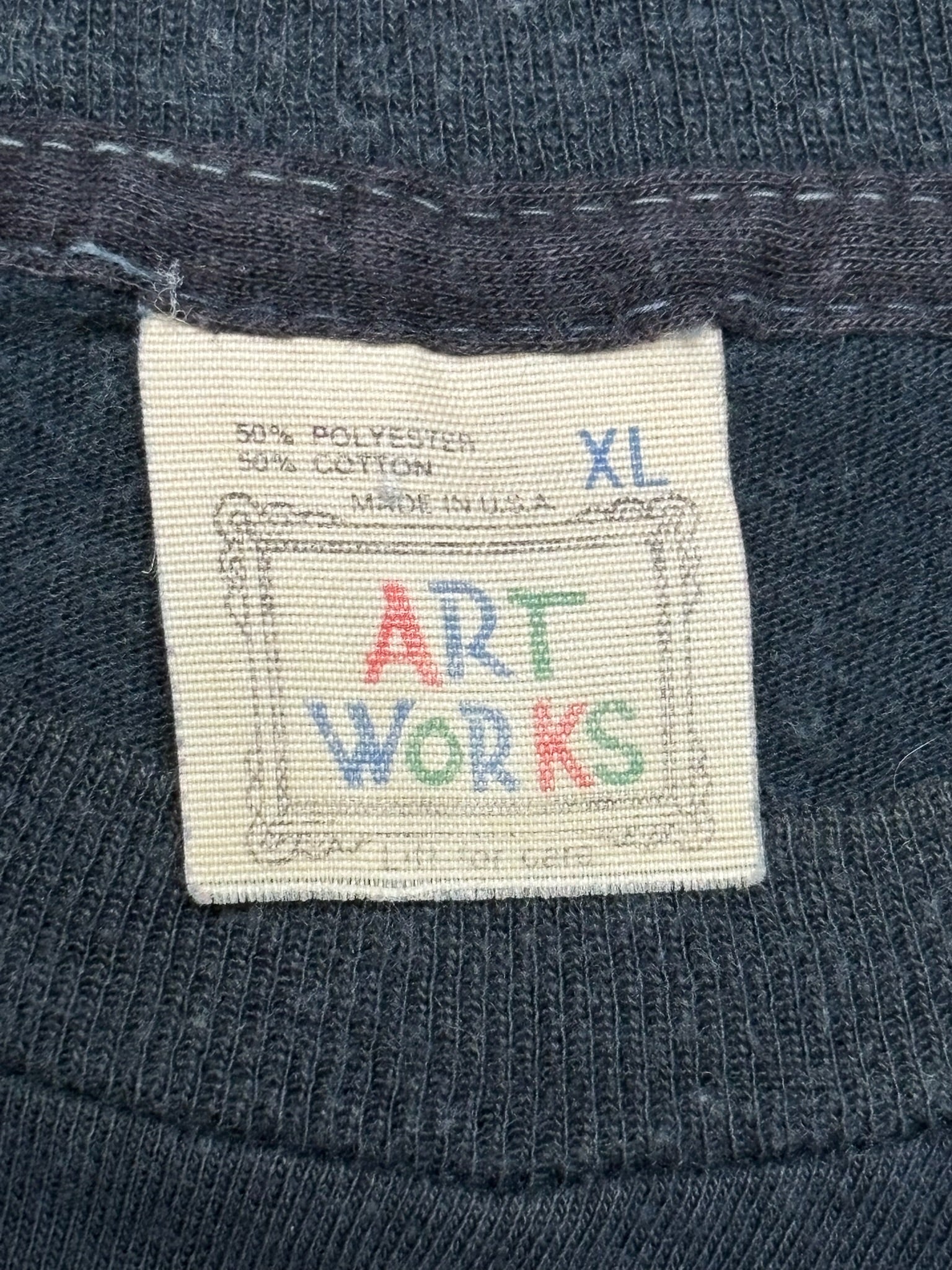 1970s Vintage Black KY 102 Night Rockers T-Shirt - MED