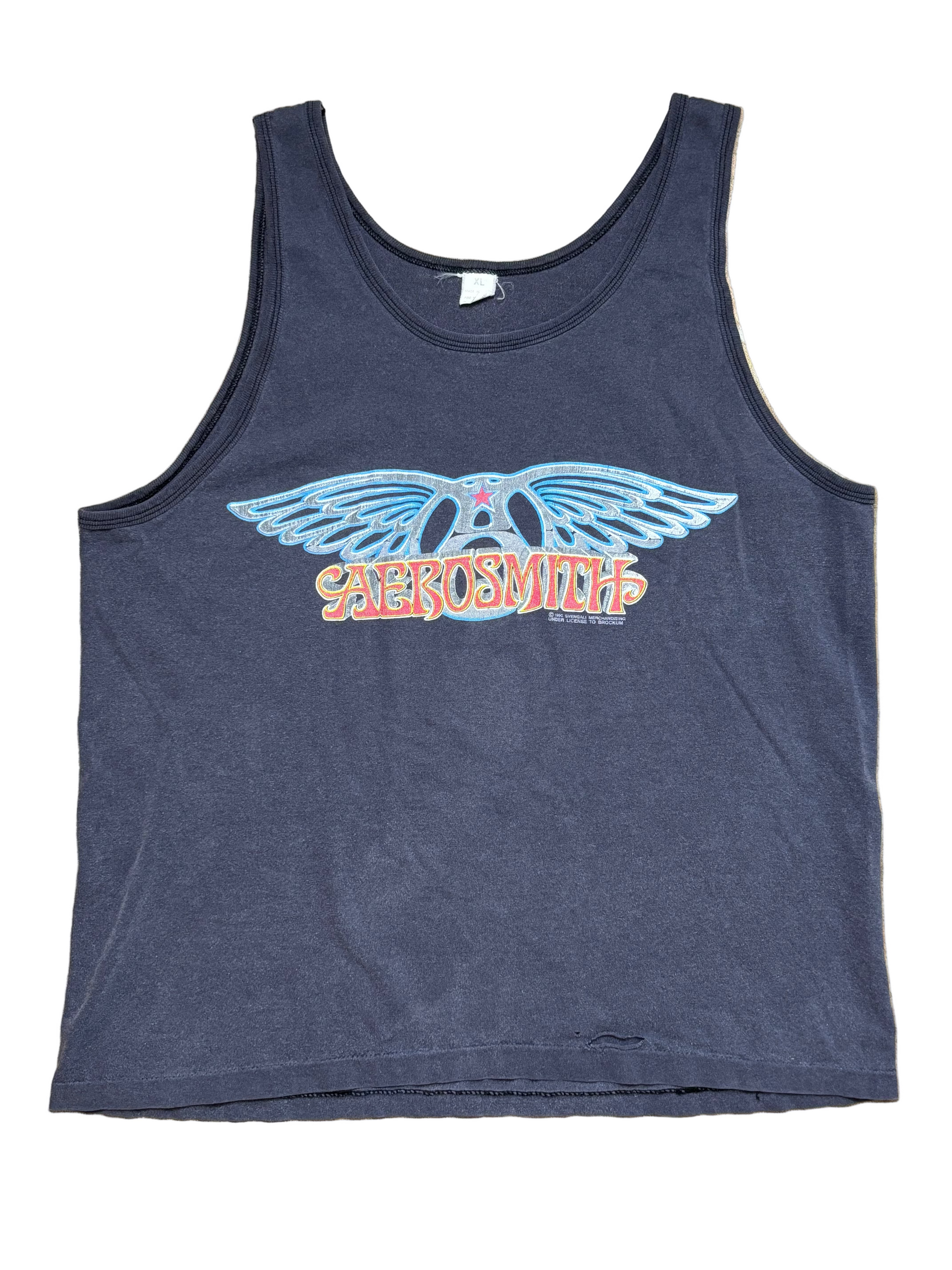 1990 Vintage Black Aerosmith Muscle Tank - LRG