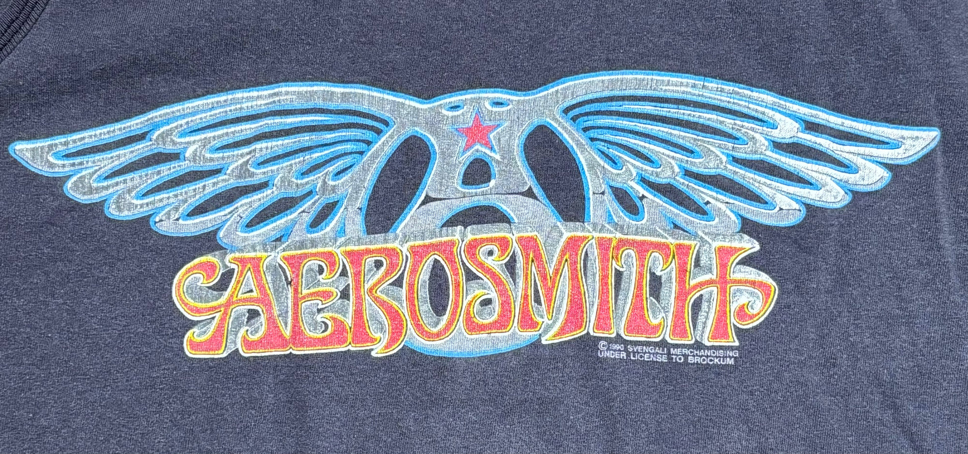 1990 Vintage Black Aerosmith Muscle Tank - LRG