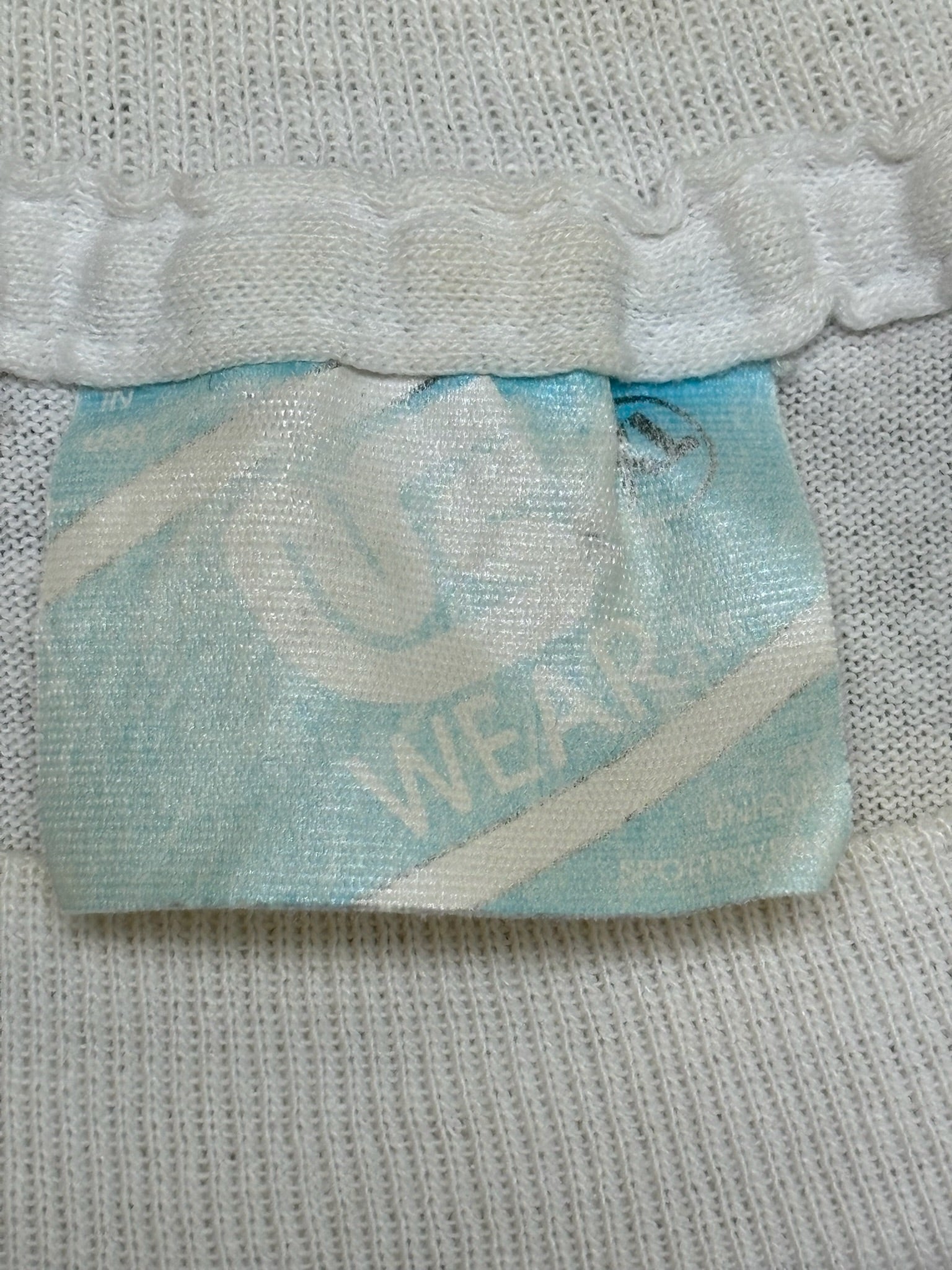 1989 Vintage White Rolling Stones "Steel Wheels Tour" T-Shirt - LRG