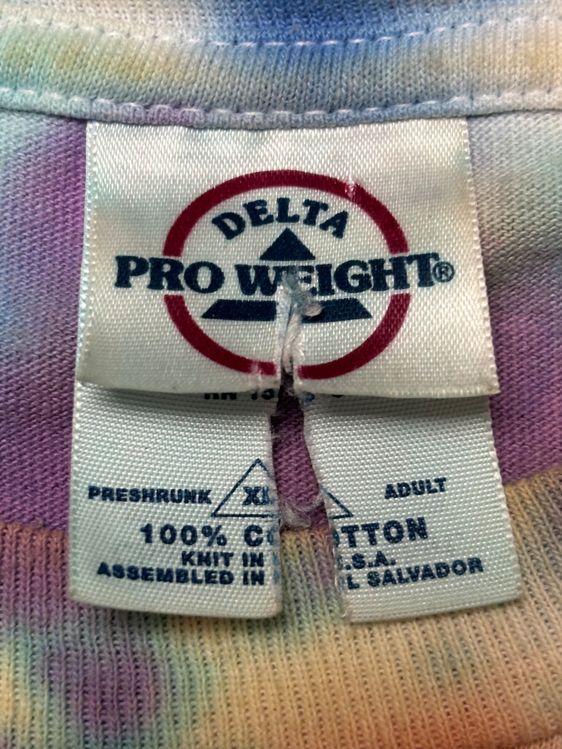 2002 Vintage Tie-Dye Tom Petty Heart Breakers Tour T-Shirt - XL